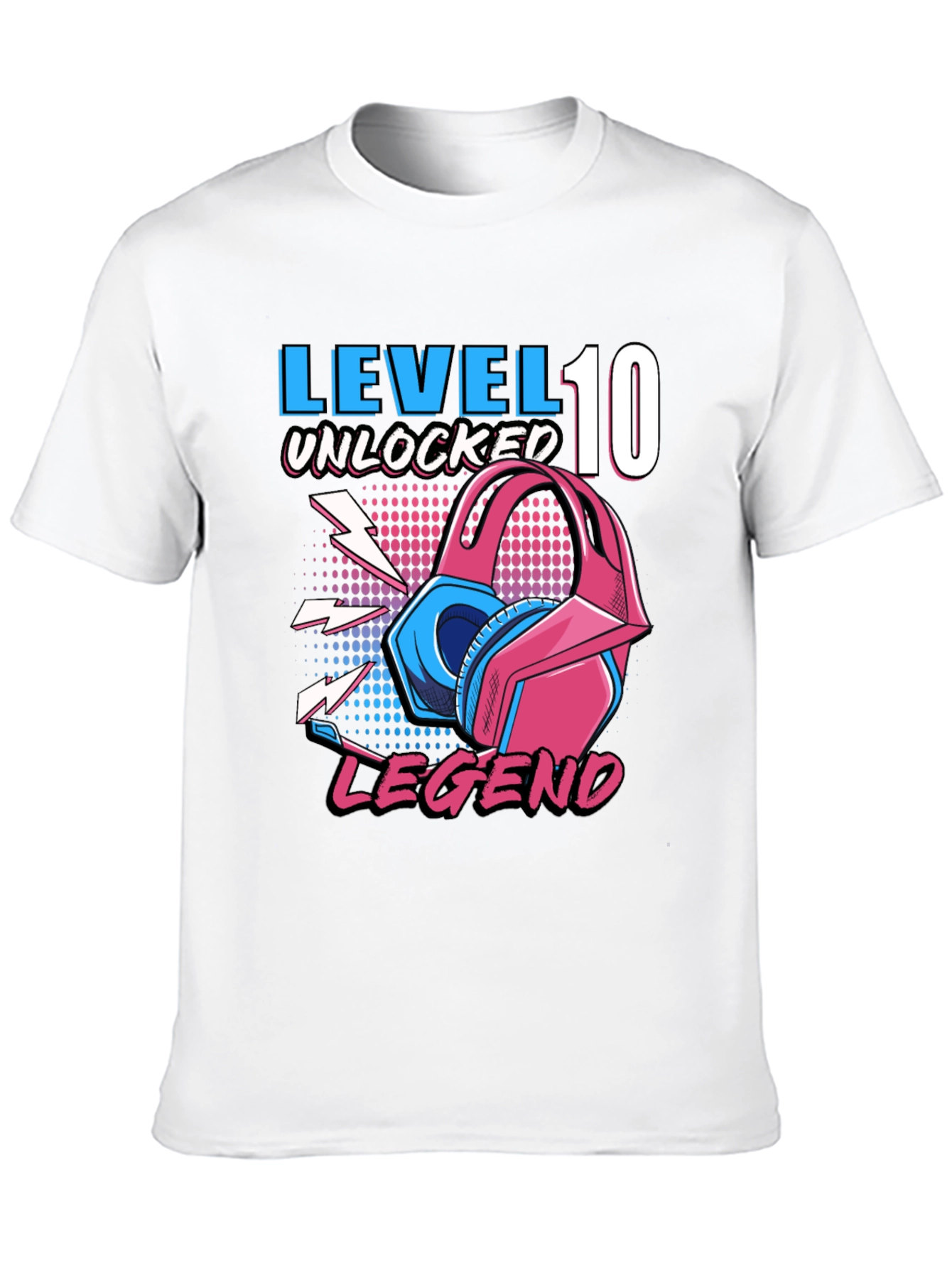 Level 10 Unlocked Legend Gamer T-Shirt