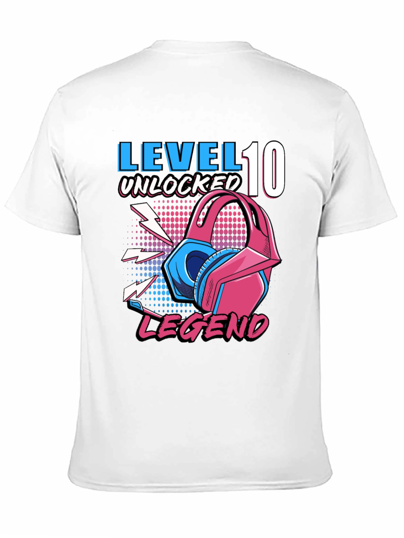 Level 10 Unlocked Legend Gamer T-Shirt