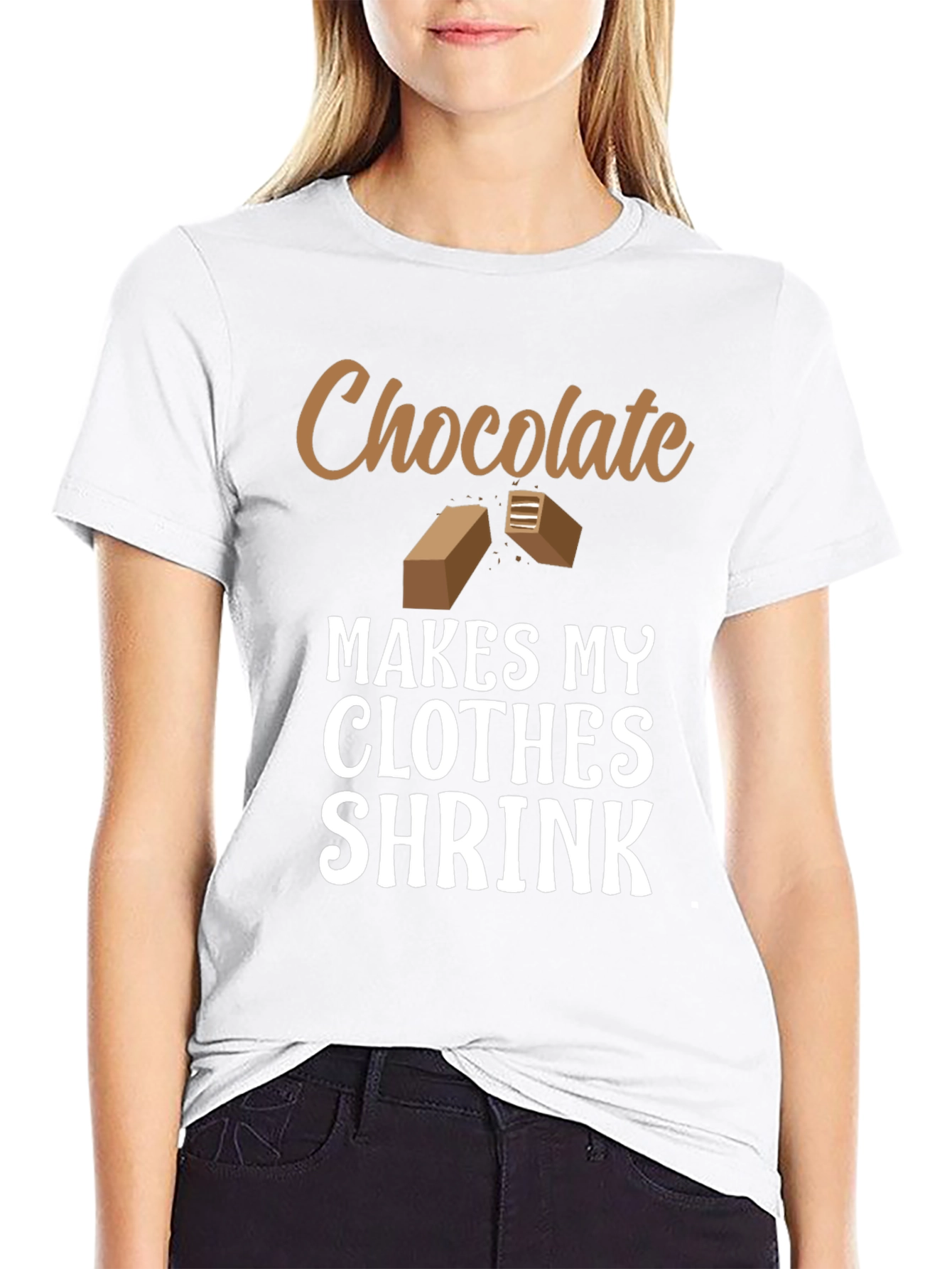 Chocolate Makes My Clothes Shrink T-Shirt