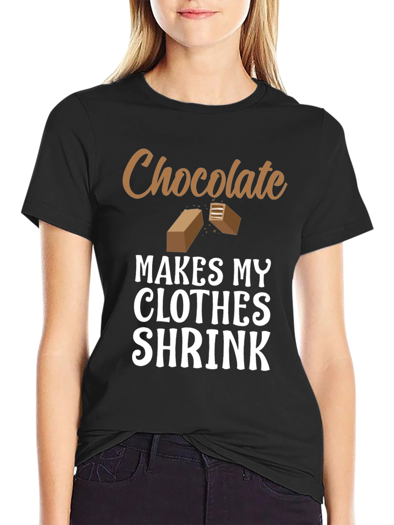 Chocolate Makes My Clothes Shrink T-Shirt