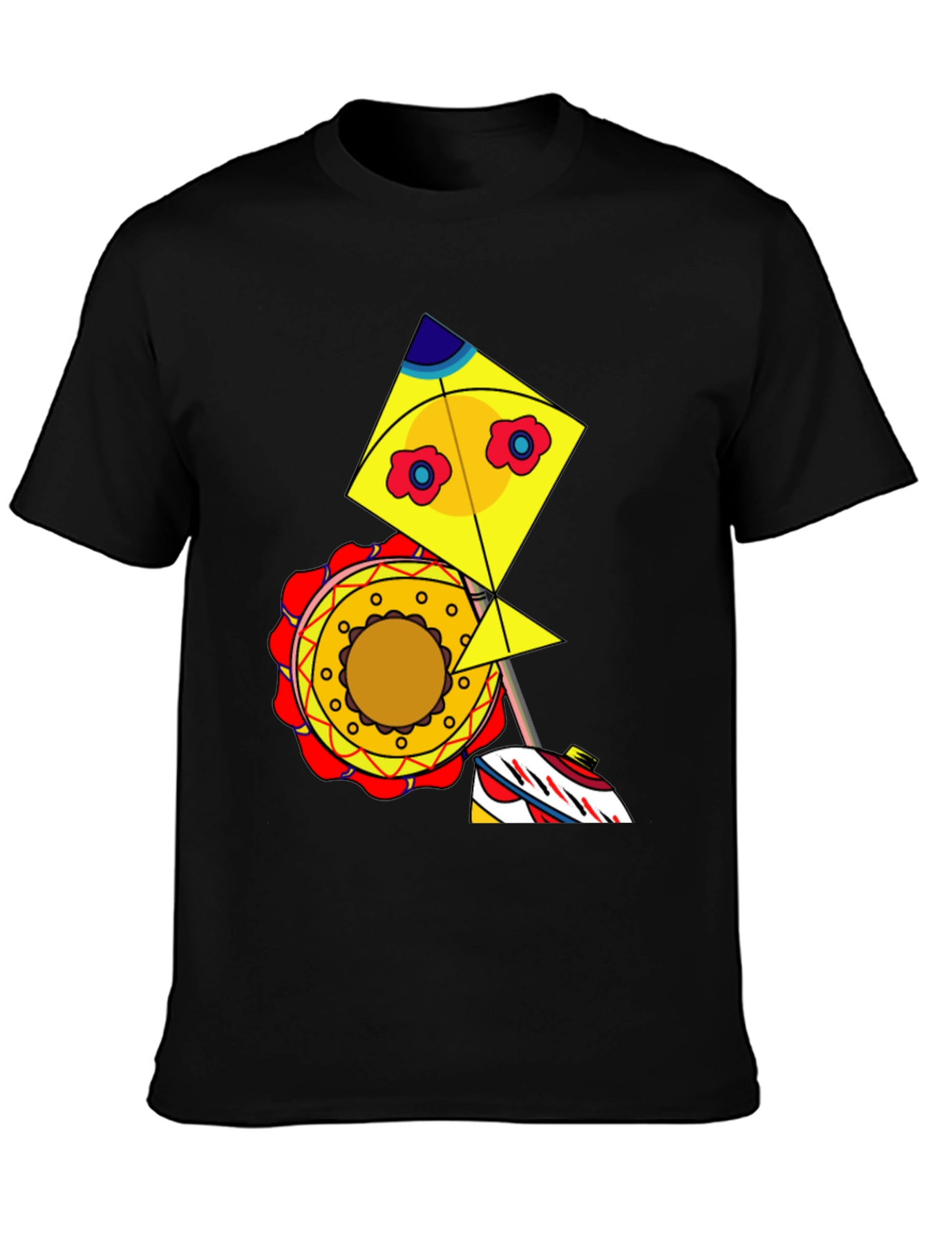 Kite Graphic Tee - Whimsical Design Casual Style