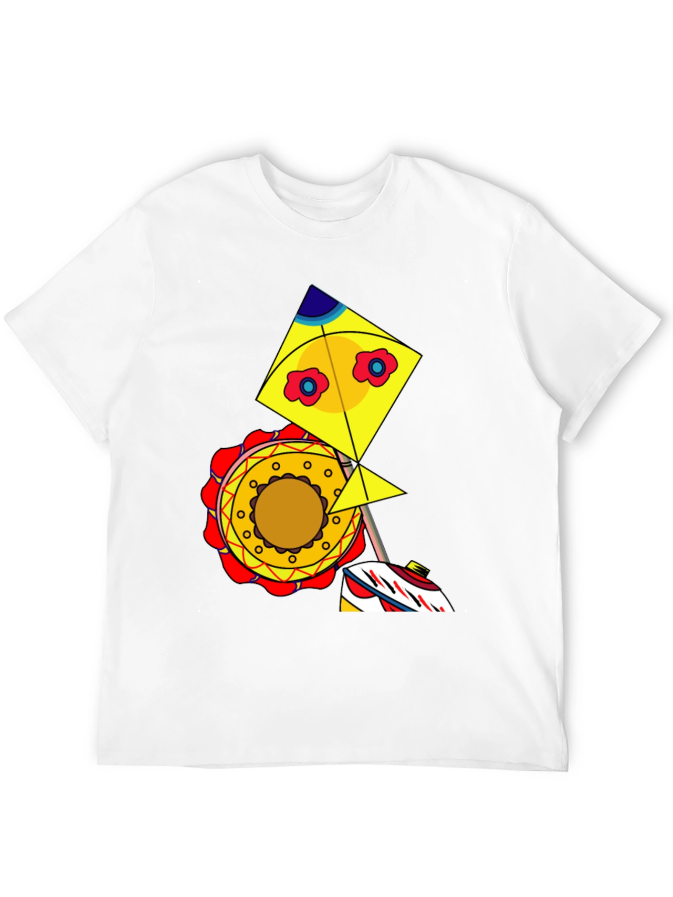 Kite Graphic Tee - Whimsical Design Casual Style
