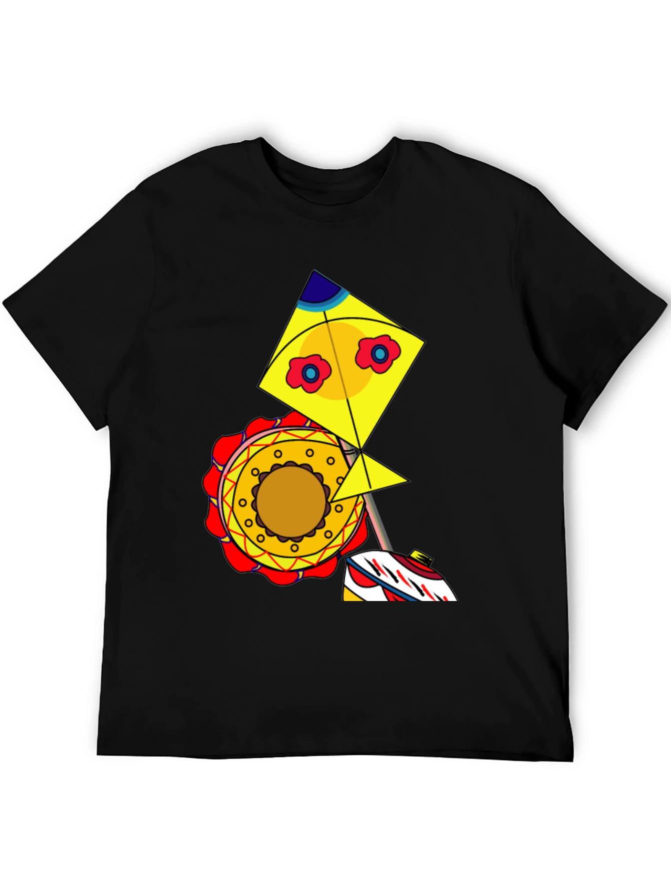 Kite Graphic Tee - Whimsical Design Casual Style