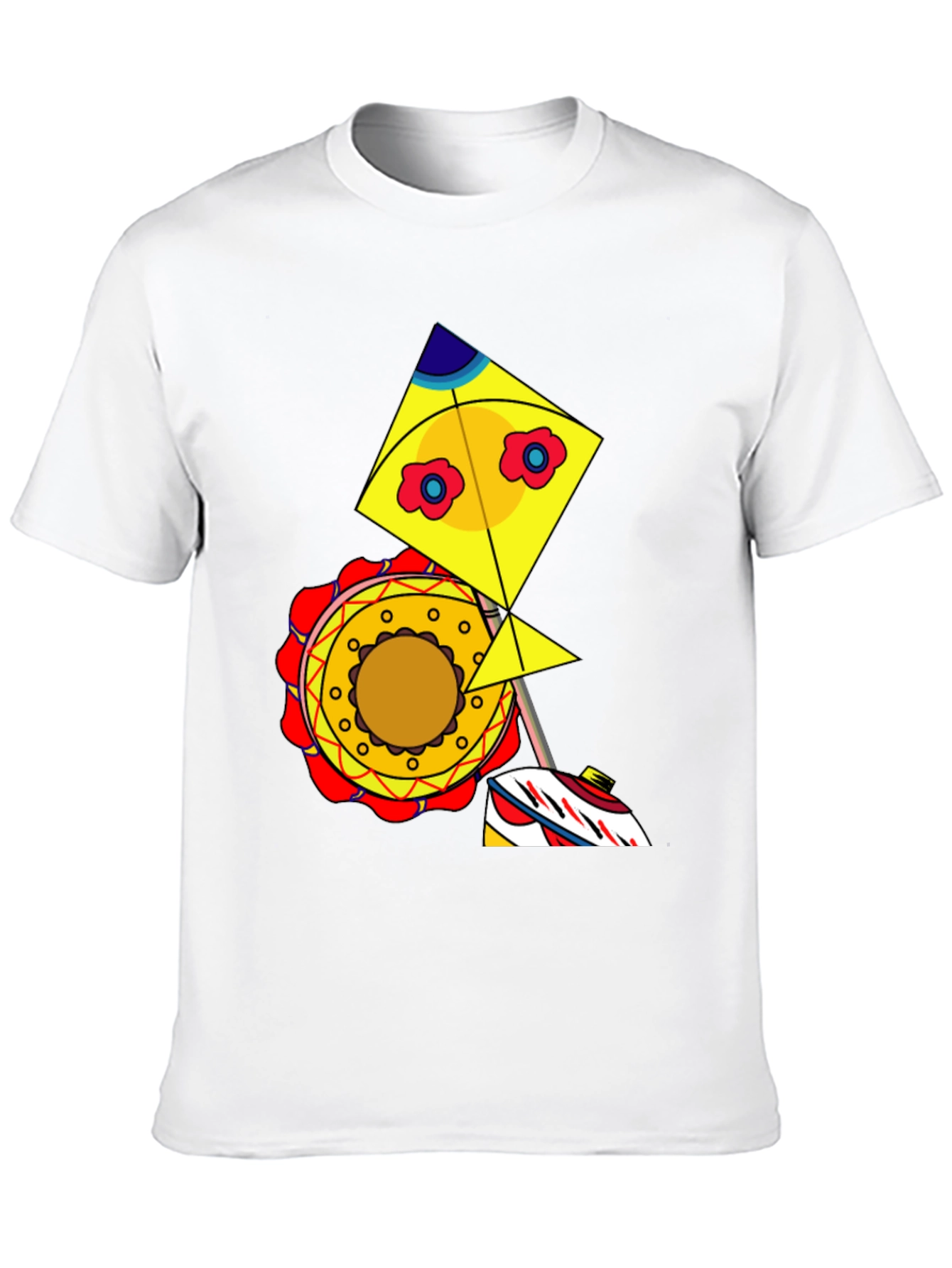 Kite Graphic Tee - Whimsical Design Casual Style