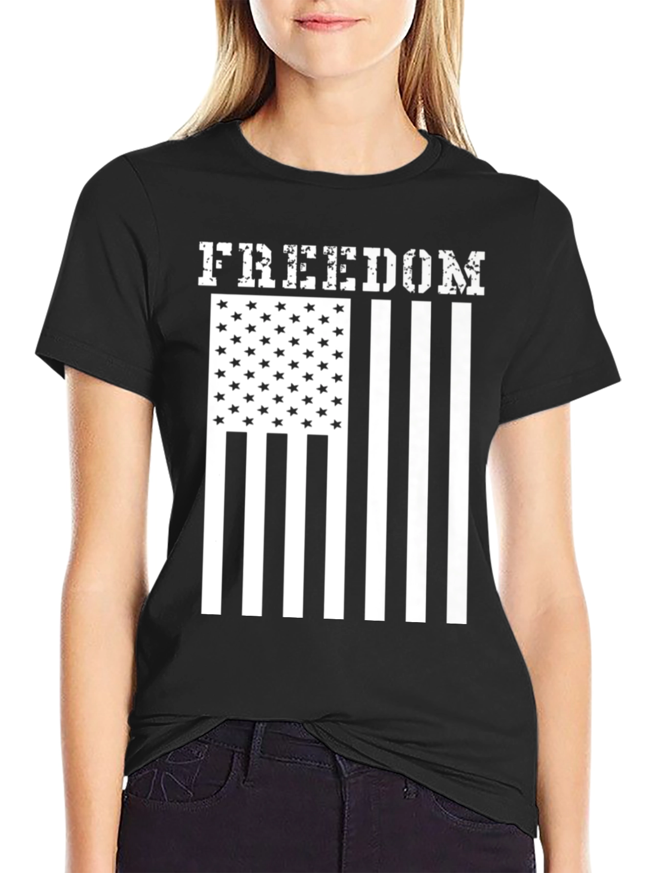 Freedom Flag Graphic Tee