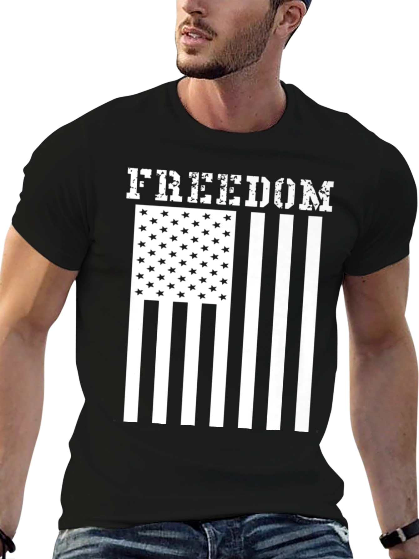Freedom Flag Graphic Tee