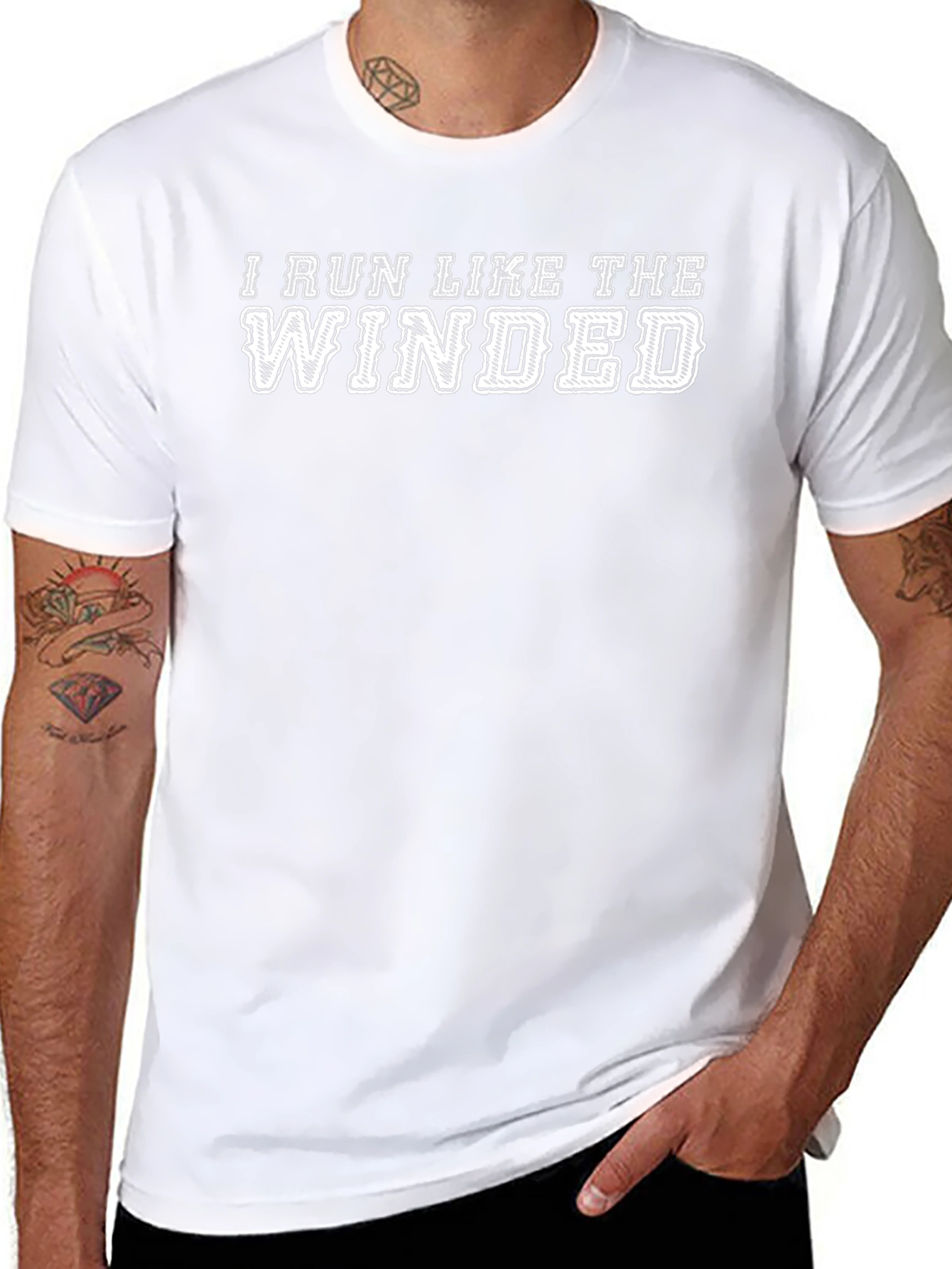 Funny I Run Like The Winded Graphic T-Shirt