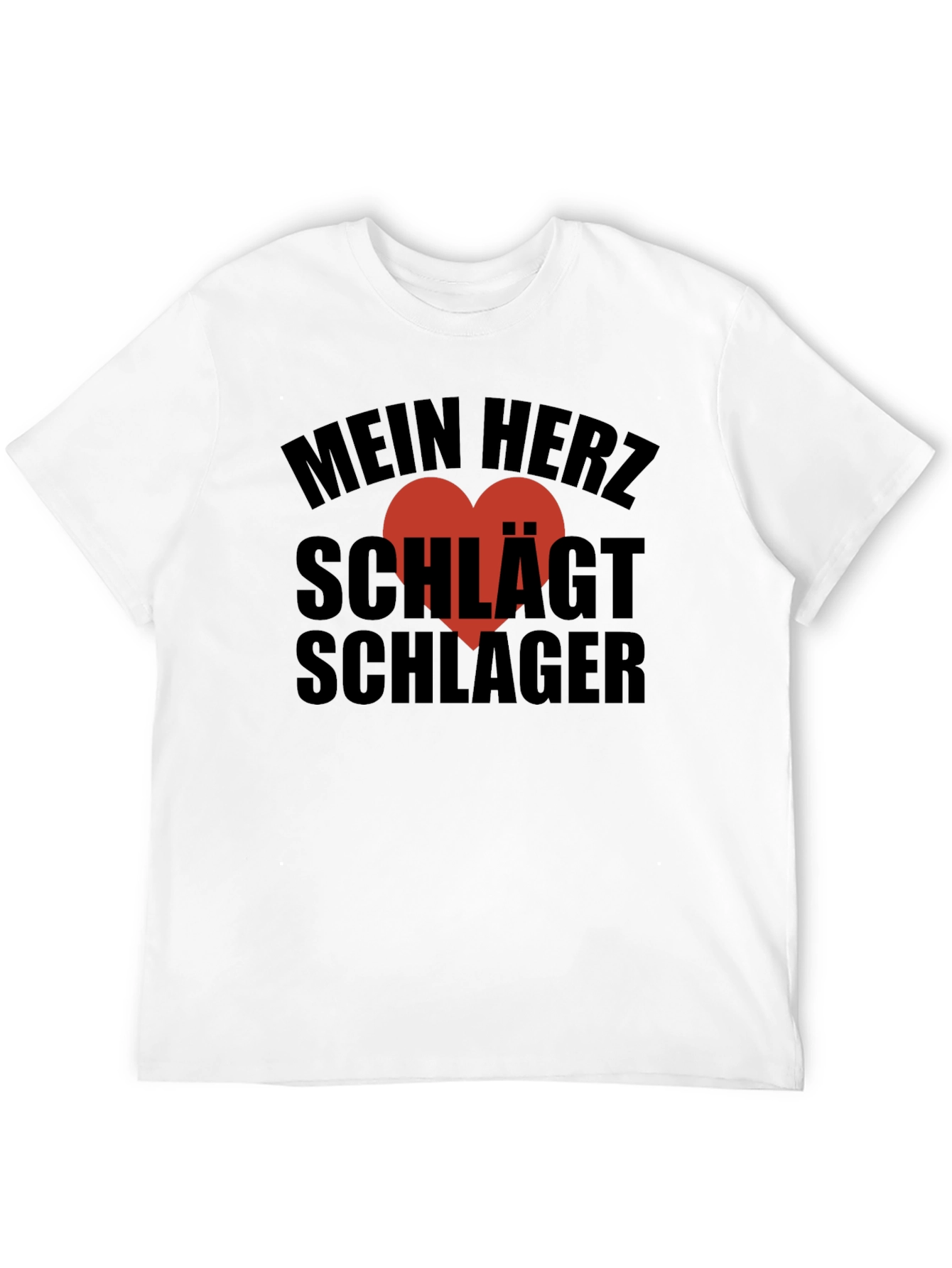 Mein Herz Schlager Graphic T-Shirt