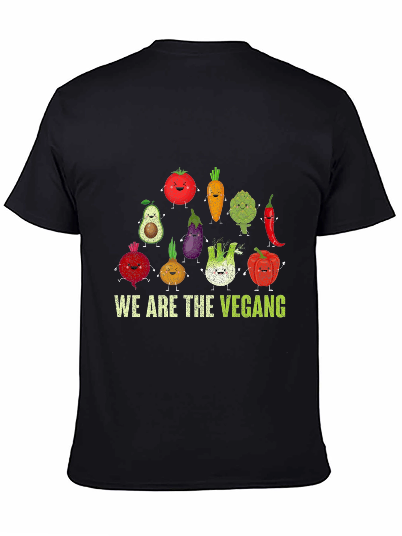 Funny Vegan T-Shirt - We Are The Vegang