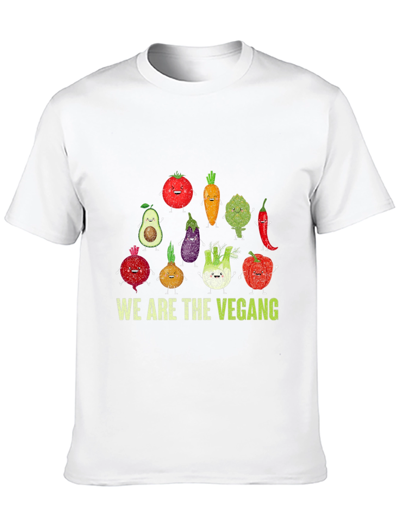 Funny Vegan T-Shirt - We Are The Vegang