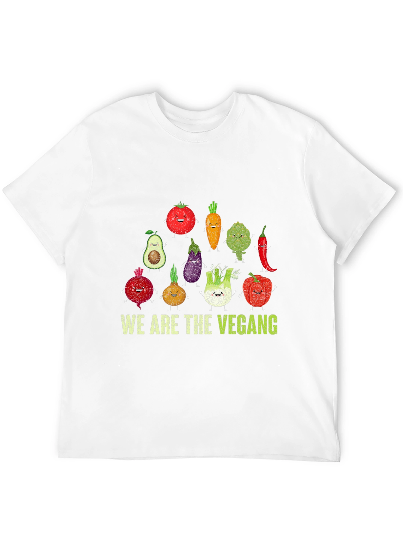 Funny Vegan T-Shirt - We Are The Vegang