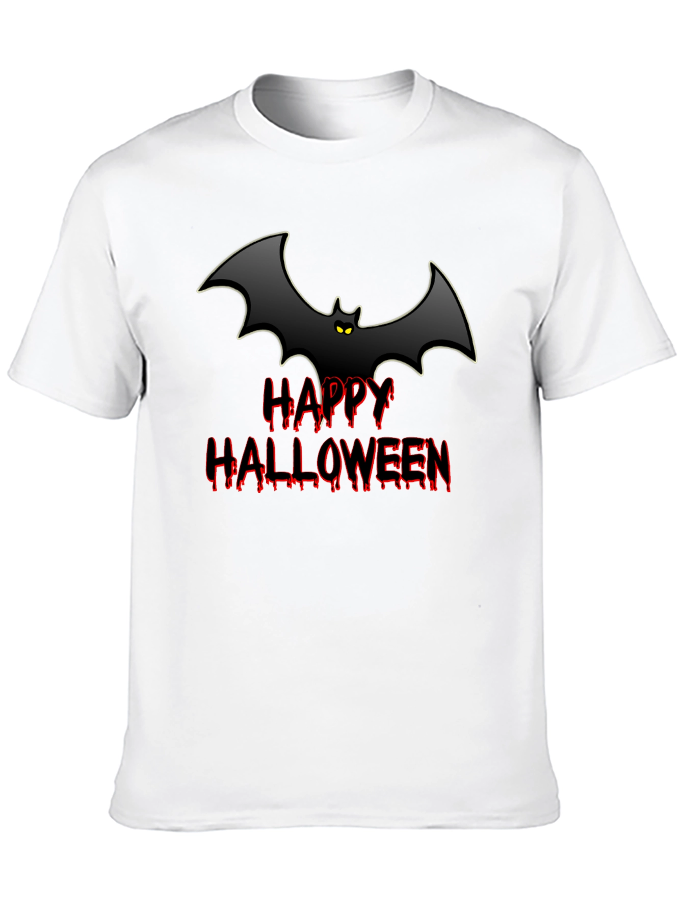 Happy Halloween Bat Graphic Tee