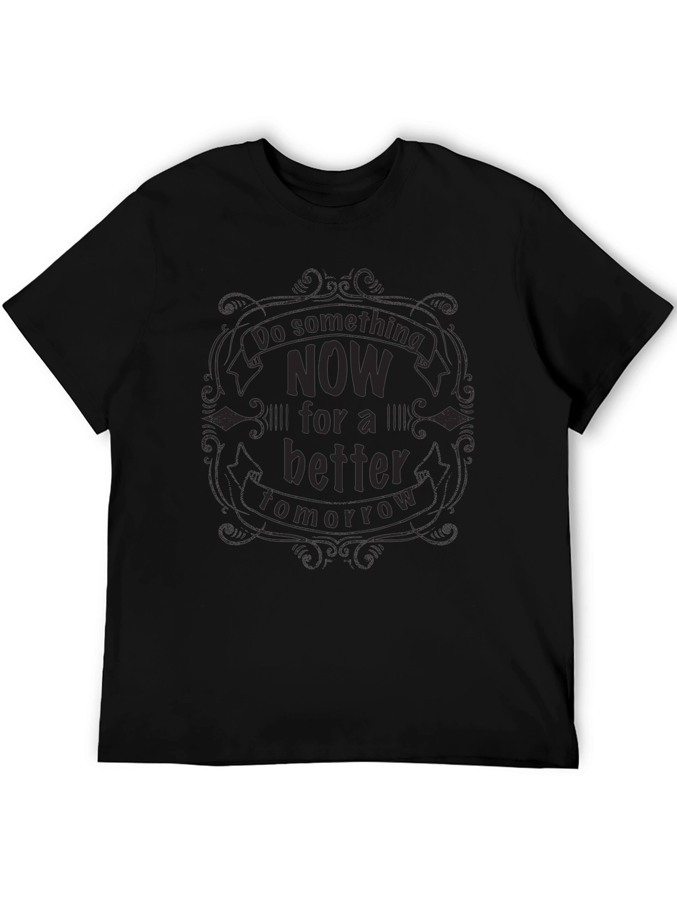 Motivational Graphic Tee - Do Something Now