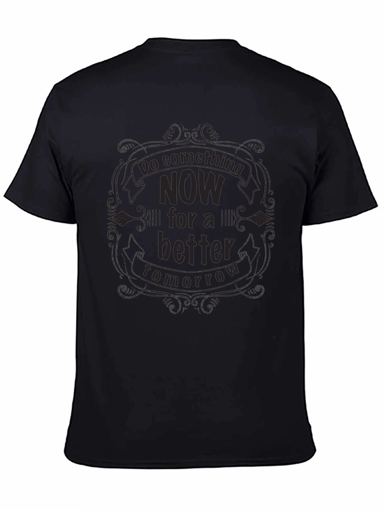 Motivational Graphic Tee - Do Something Now