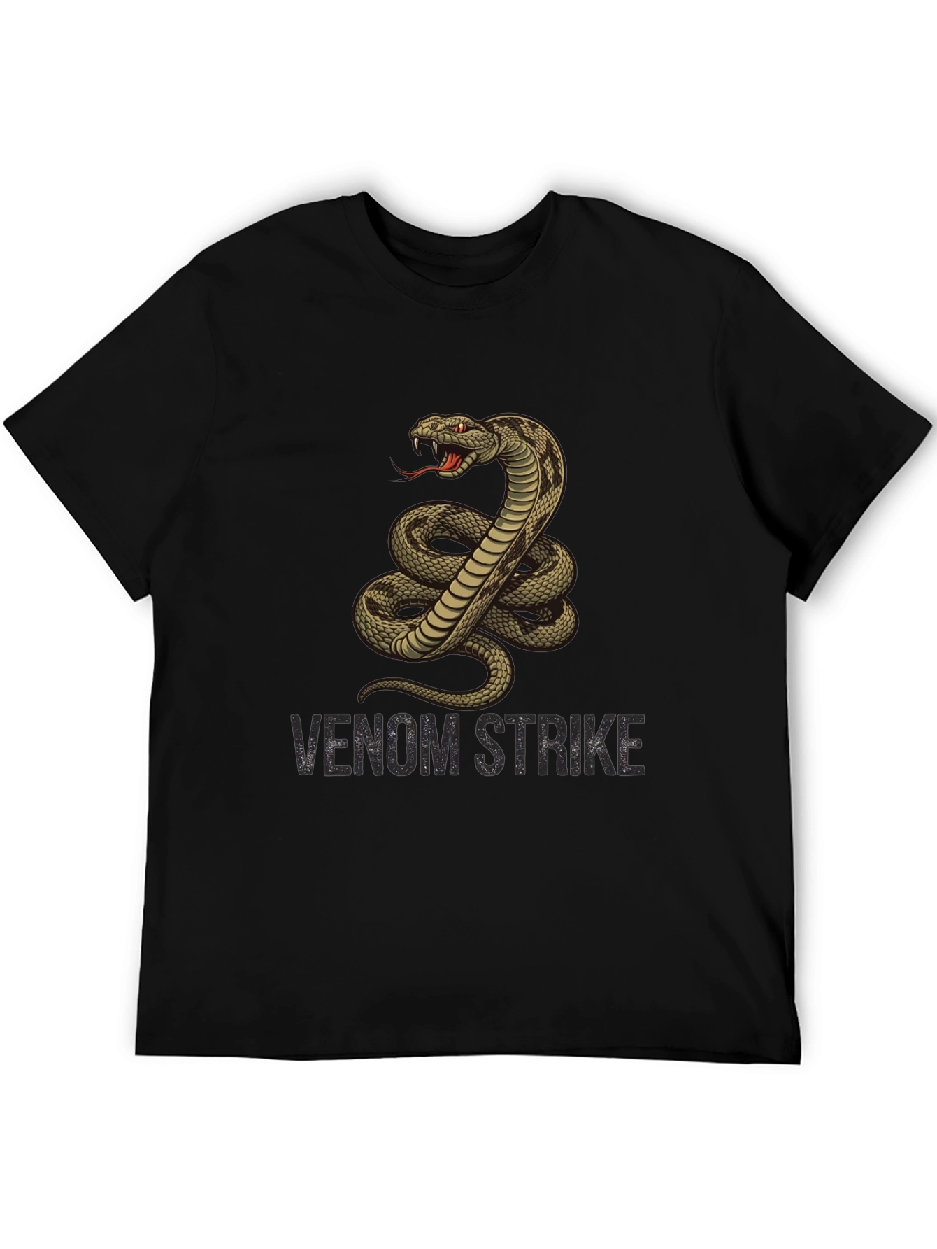 Venom Strike Cobra Graphic T-Shirt - Mens