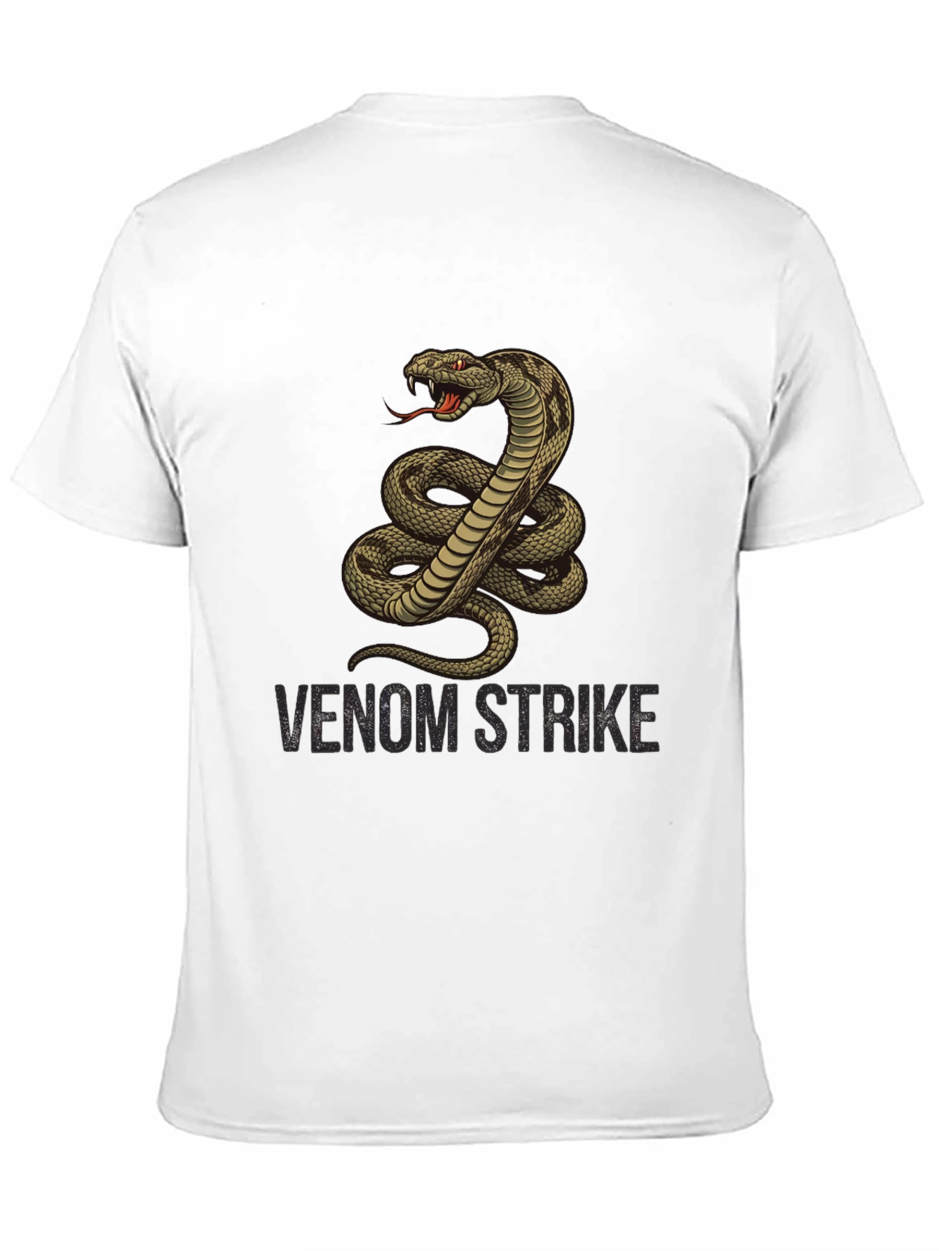 Venom Strike Cobra Graphic T-Shirt - Mens