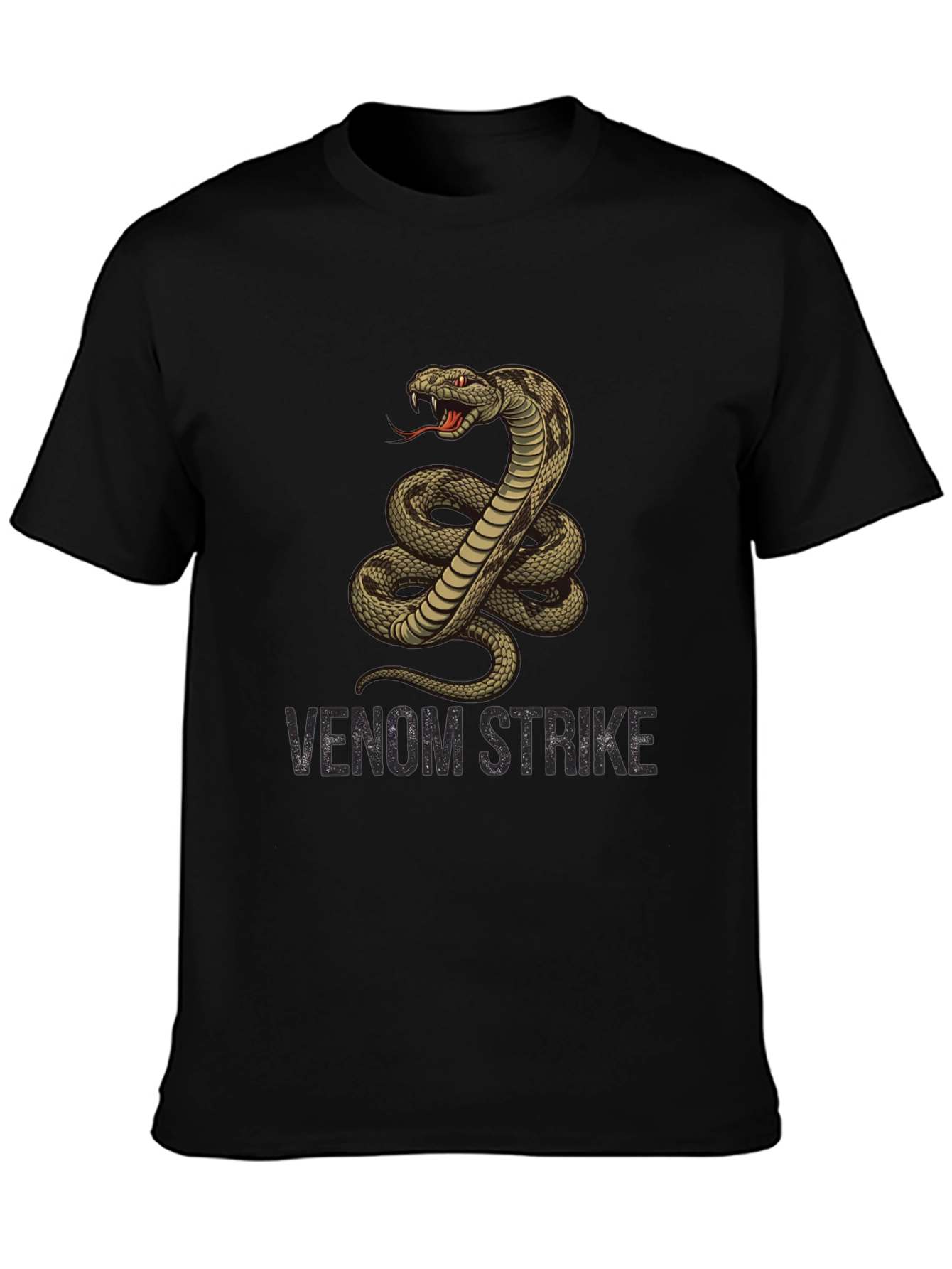Venom Strike Cobra Graphic T-Shirt - Mens