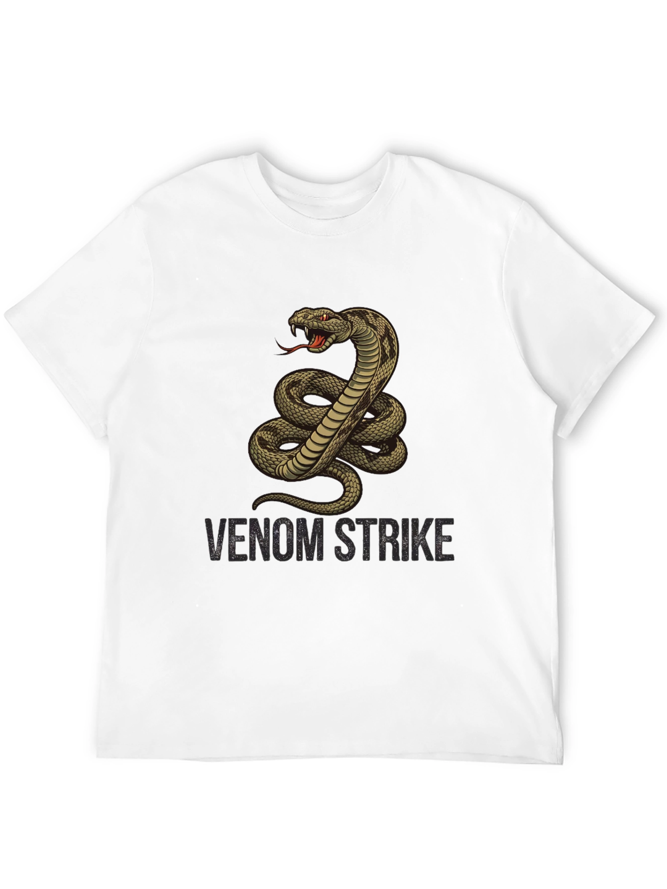 Venom Strike Cobra Graphic T-Shirt - Mens