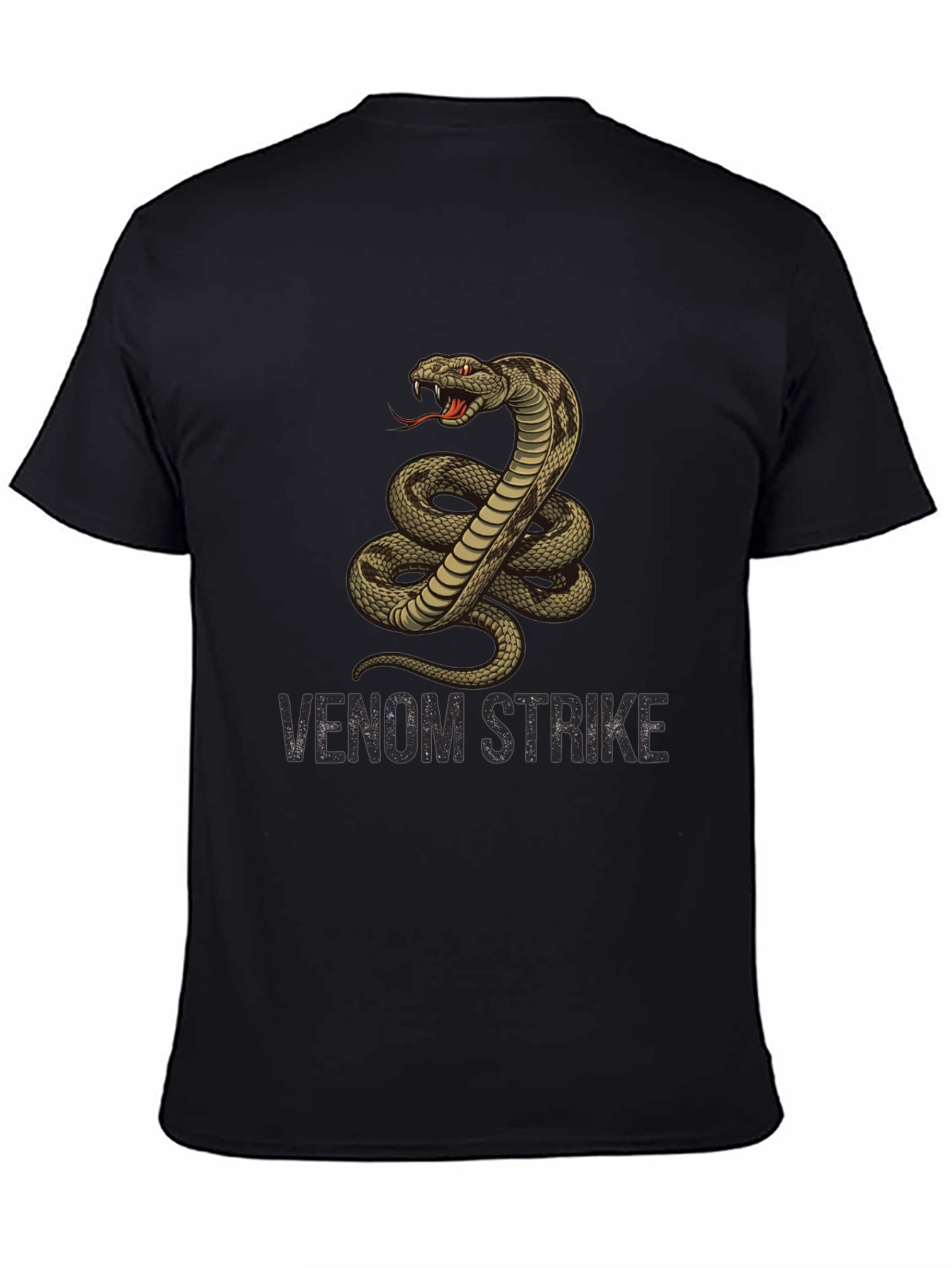 Venom Strike Cobra Graphic T-Shirt - Mens