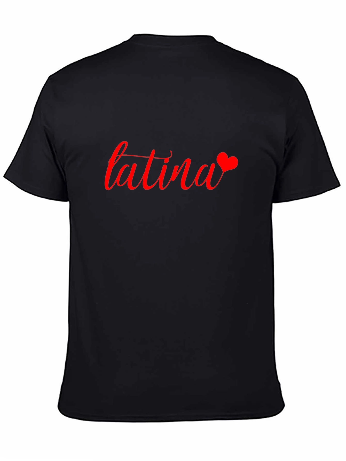Latina Heart Graphic Tee - Trendy Casual Top