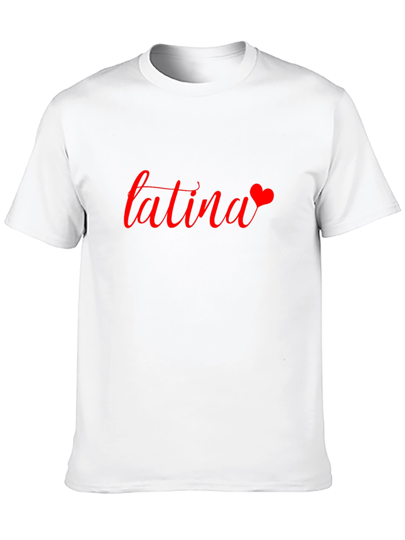 Latina Heart Graphic Tee - Trendy Casual Top