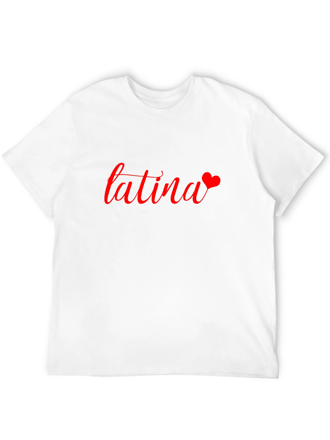 Latina Heart Graphic Tee - Trendy Casual Top