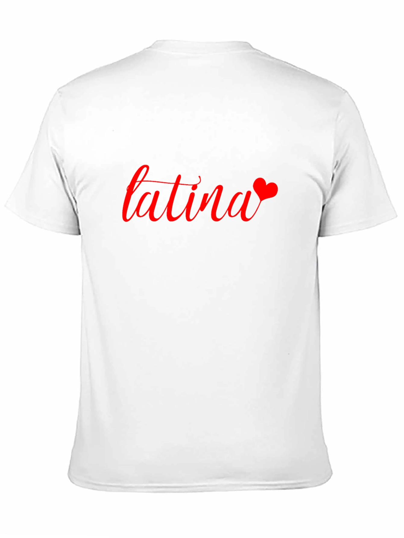 Latina Heart Graphic Tee - Trendy Casual Top