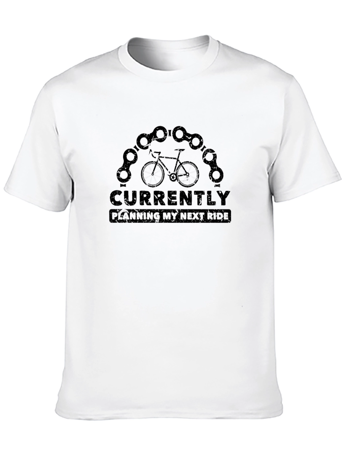 Cycling Ride Black T-Shirt