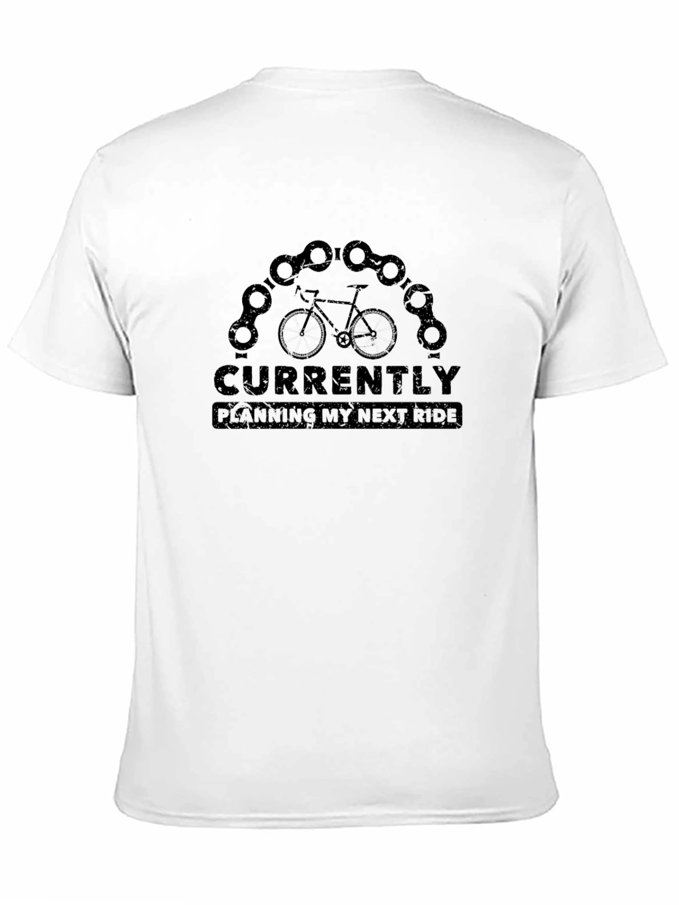 Cycling Ride Black T-Shirt