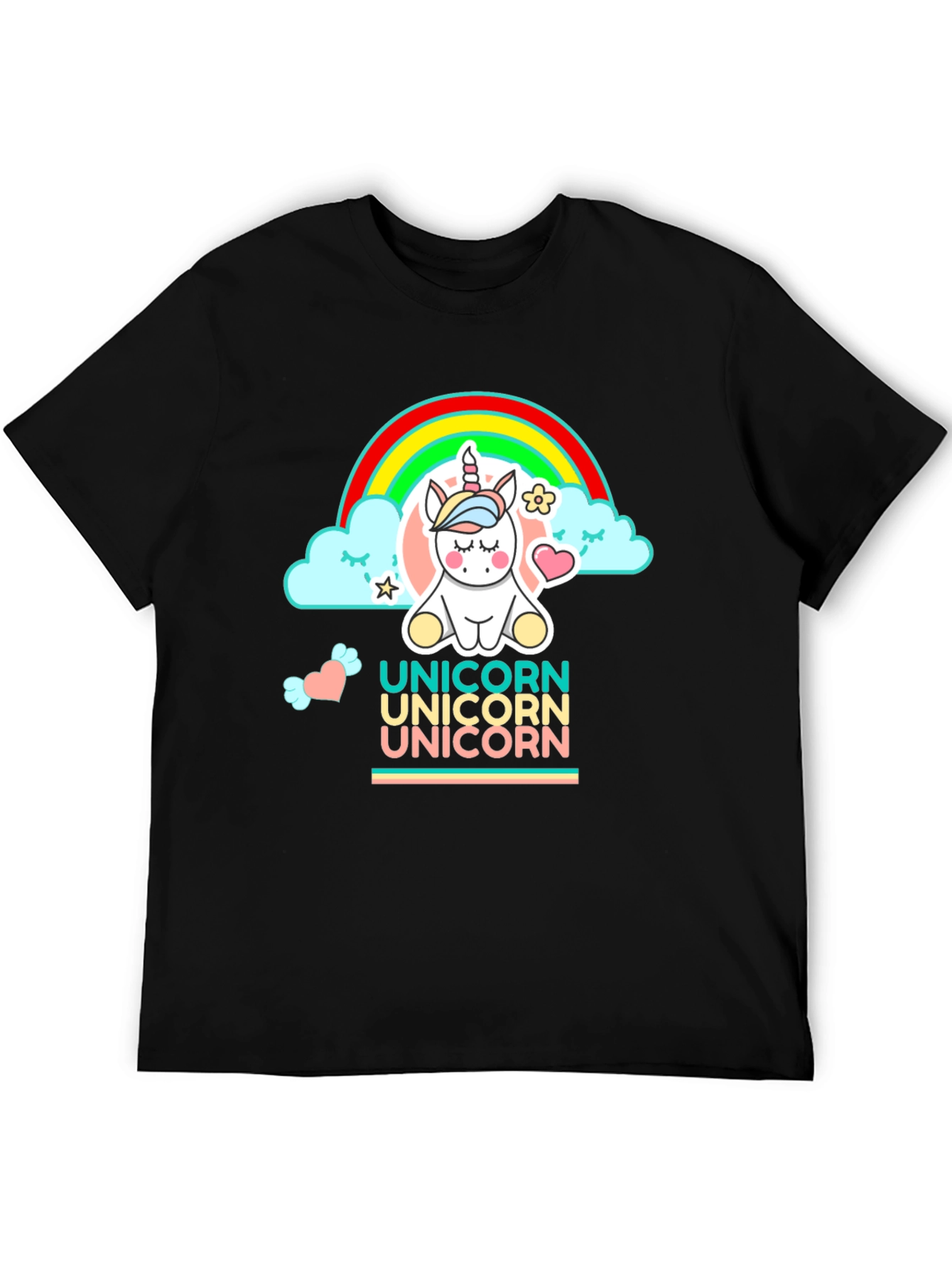 Unicorn Rainbow Graphic Tee