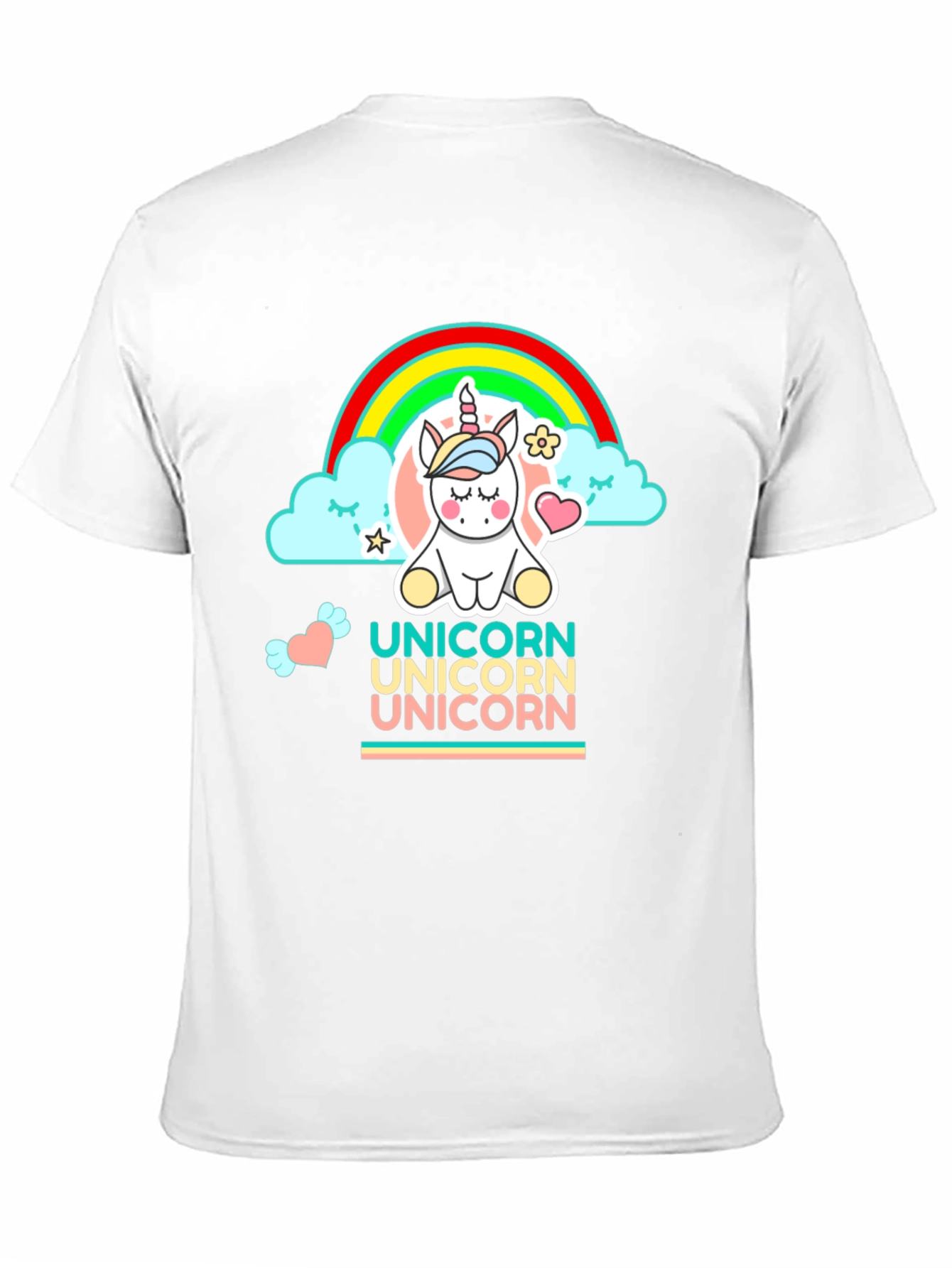 Unicorn Rainbow Graphic Tee