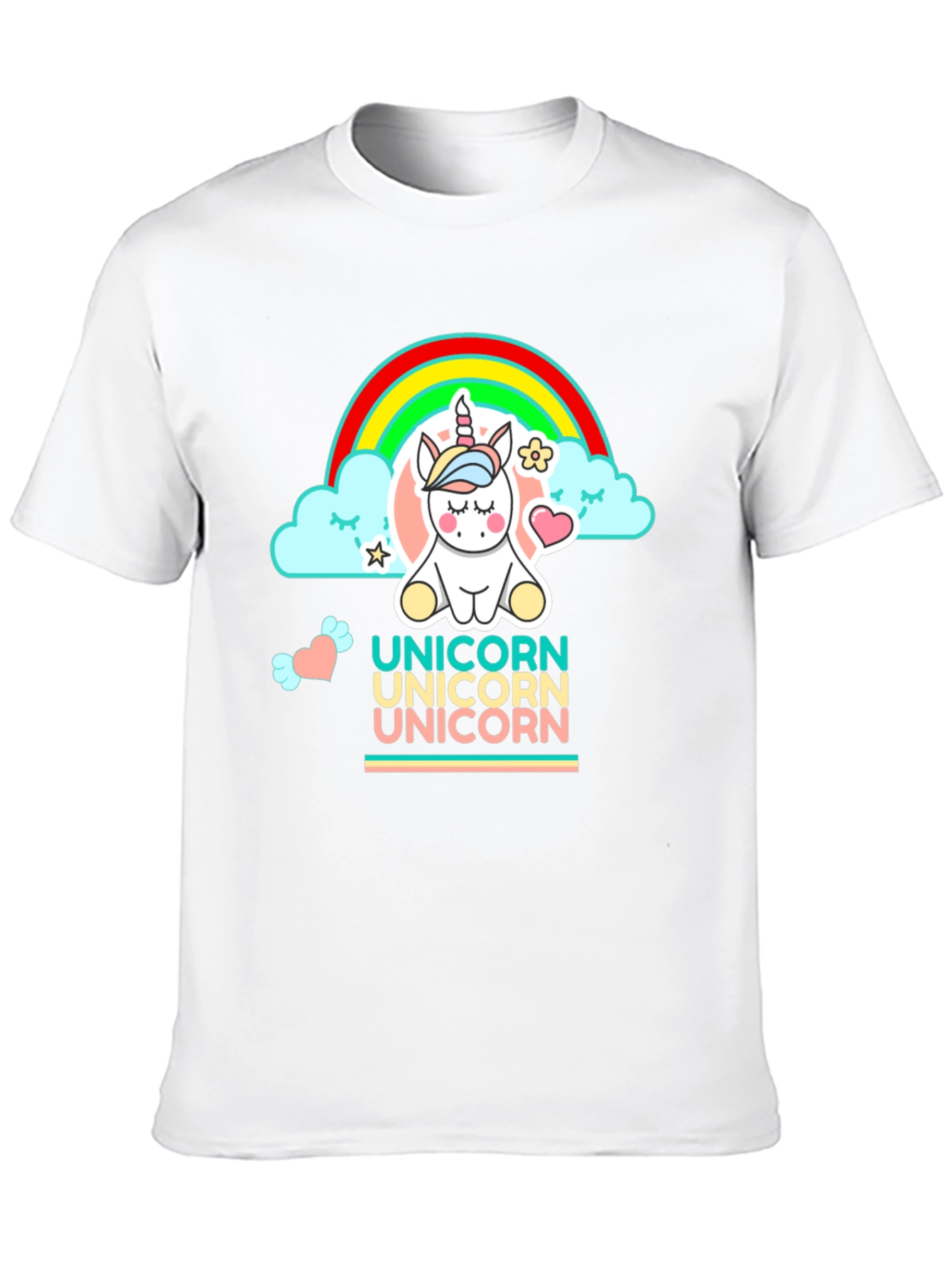 Unicorn Rainbow Graphic Tee