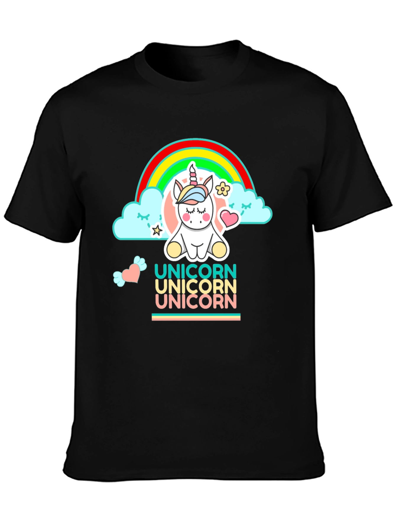 Unicorn Rainbow Graphic Tee
