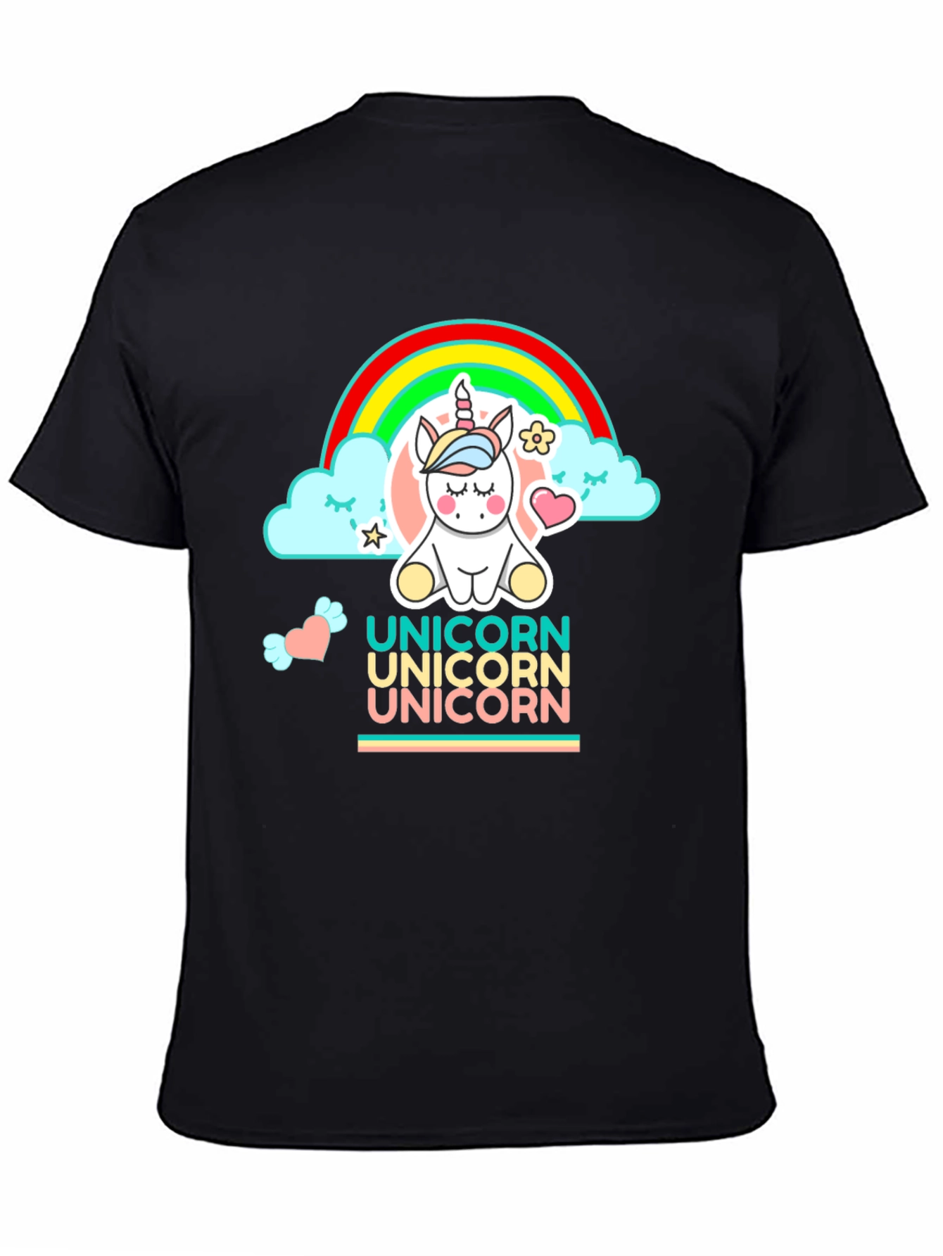 Unicorn Rainbow Graphic Tee