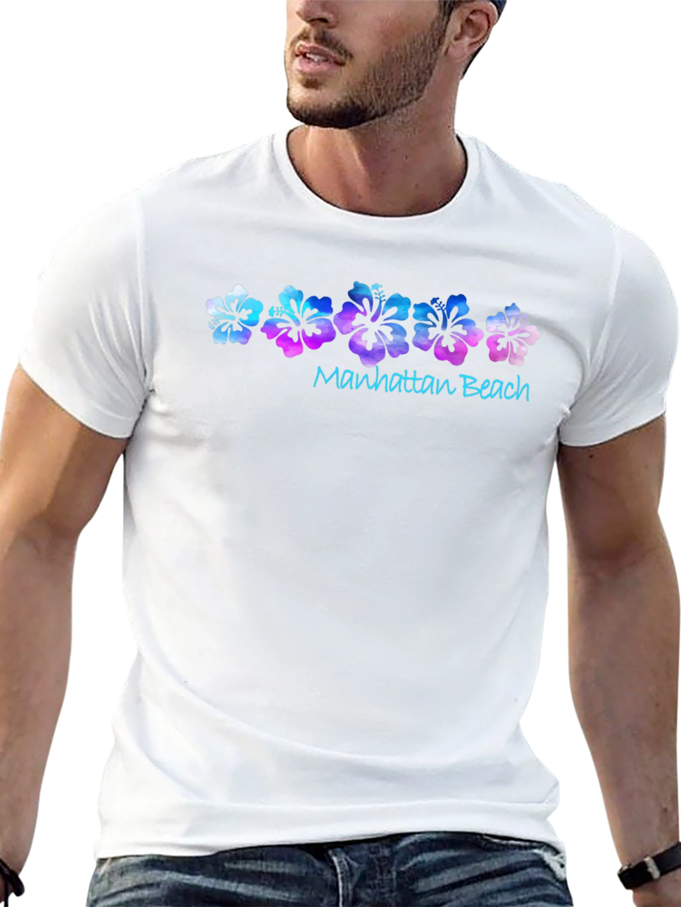 Manhattan Beach Floral T-Shirt