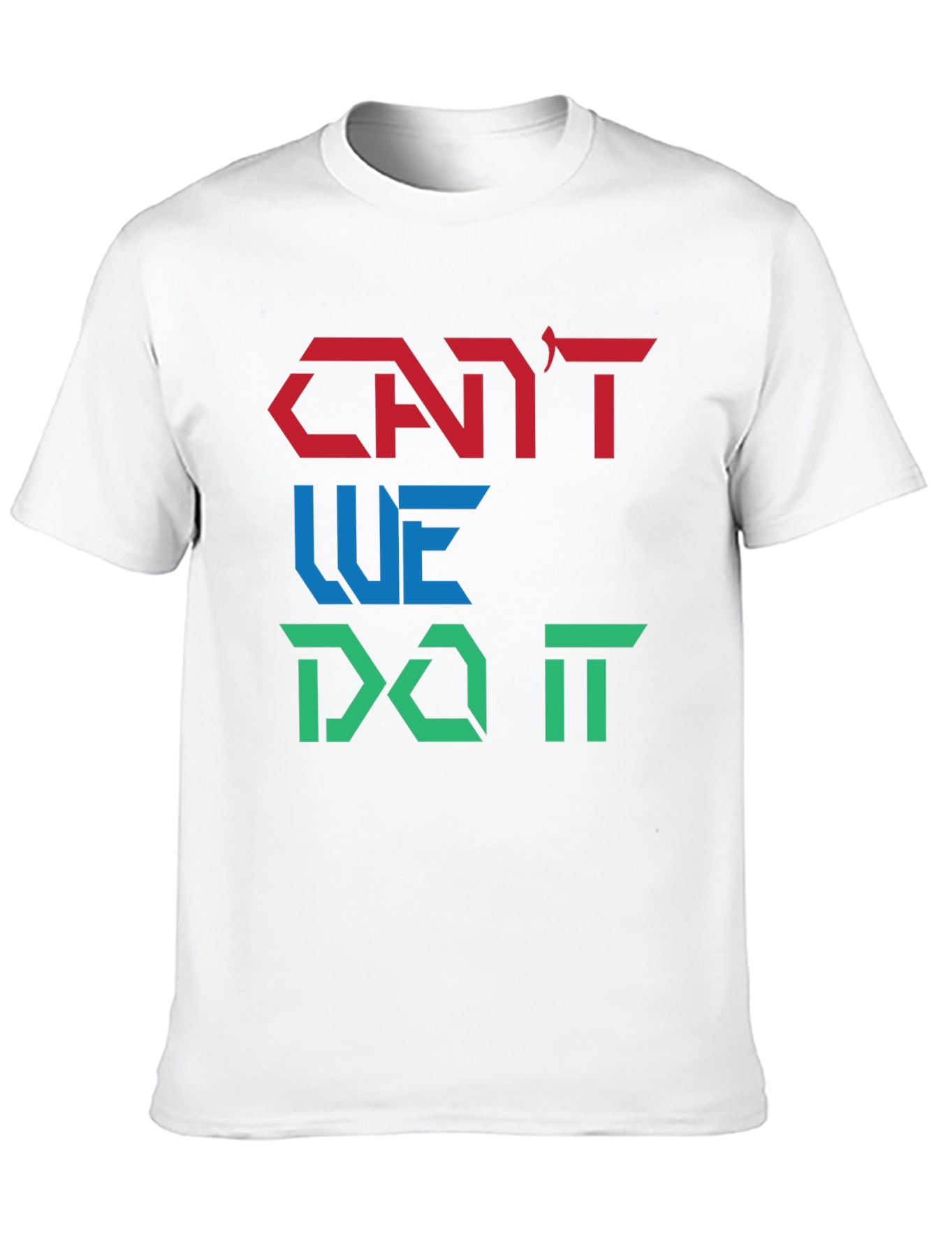Cant We Do It Graphic Tee - Black