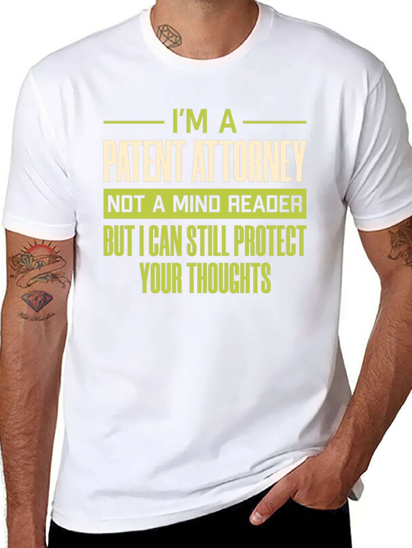 Patent Attorney Novelty Graphic Tee