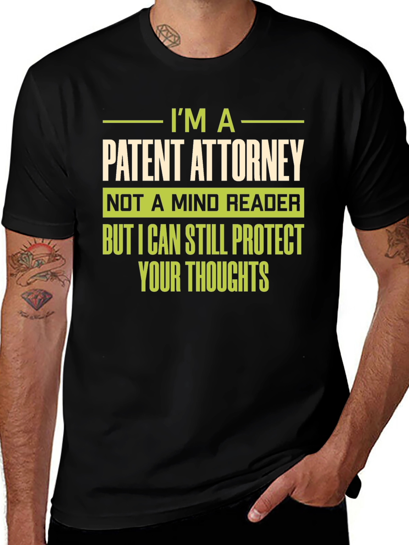 Patent Attorney Novelty Graphic Tee