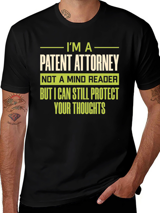 Patent Attorney Novelty Graphic Tee