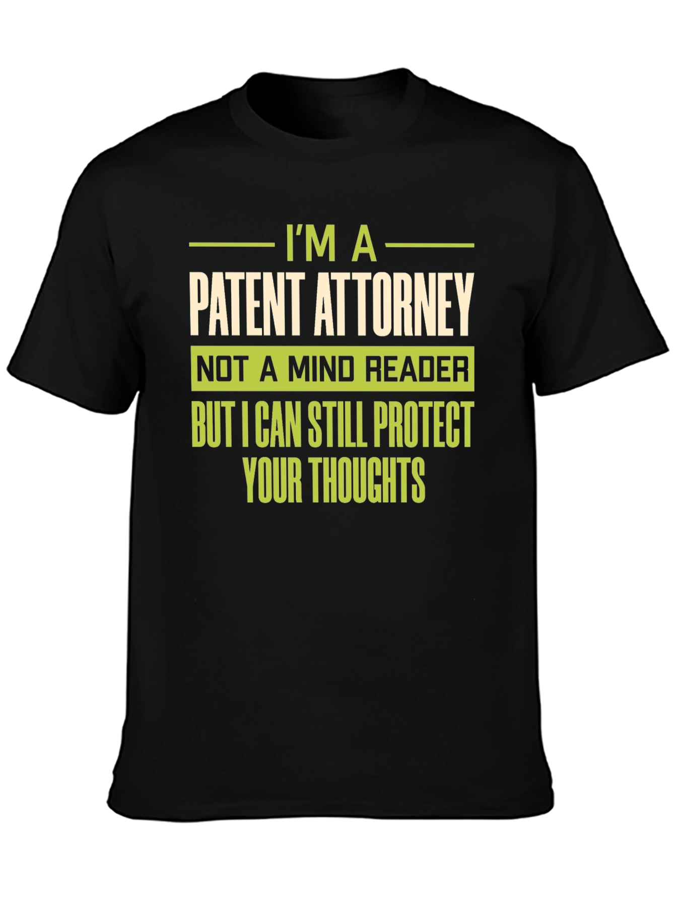 Patent Attorney Novelty Graphic Tee