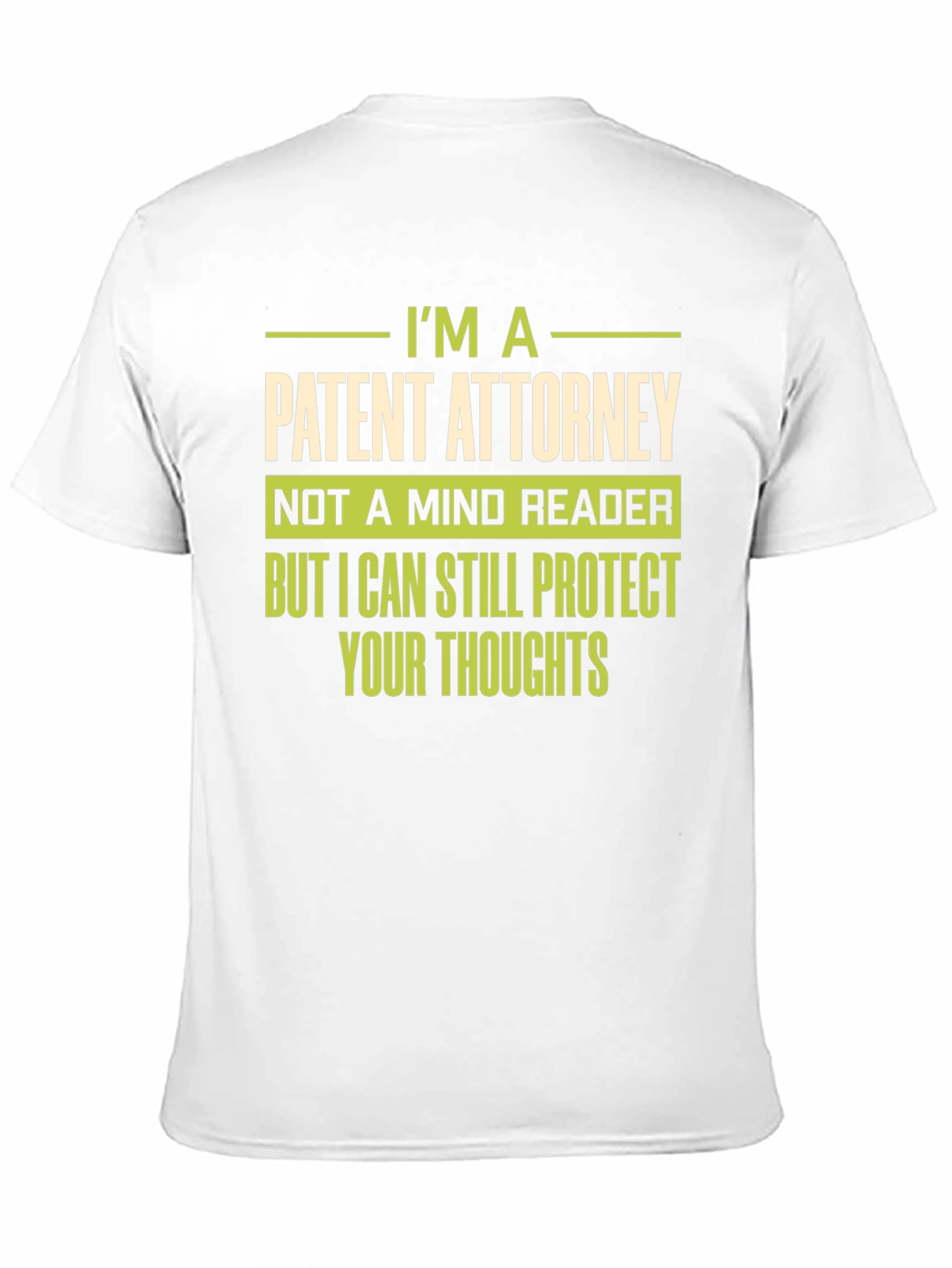 Patent Attorney Novelty Graphic Tee
