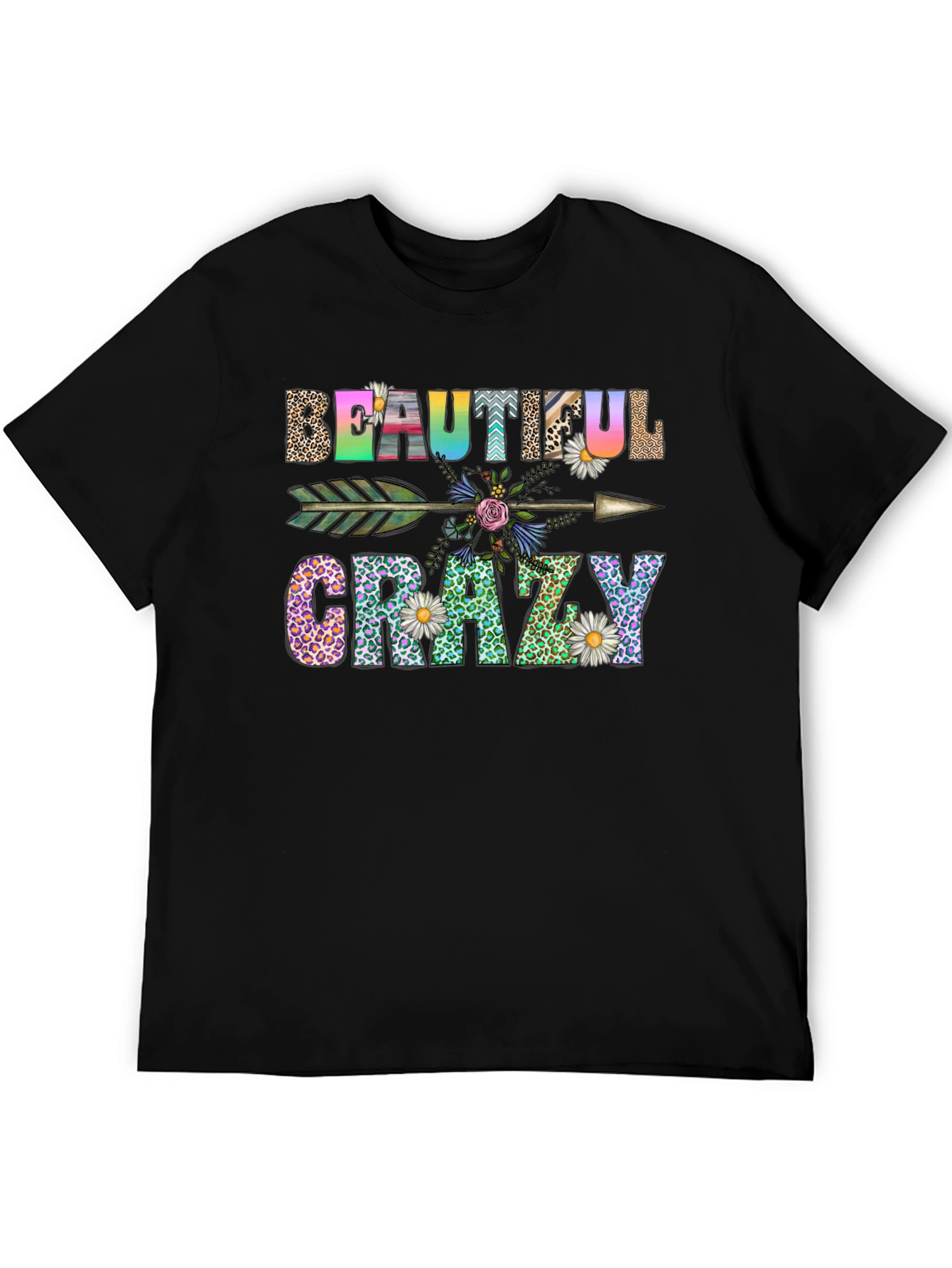 Beautiful Crazy Graphic T-Shirt