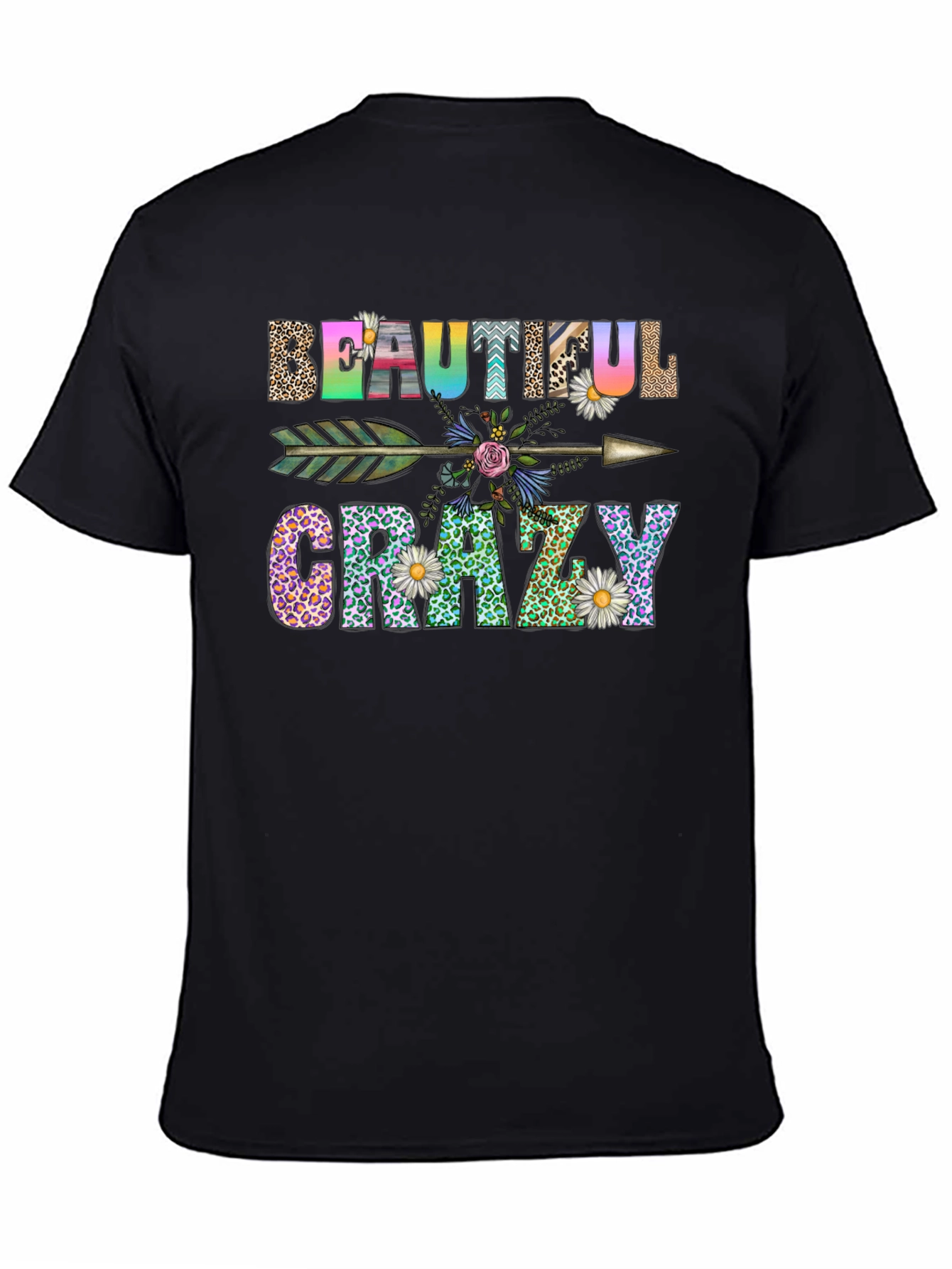 Beautiful Crazy Graphic T-Shirt