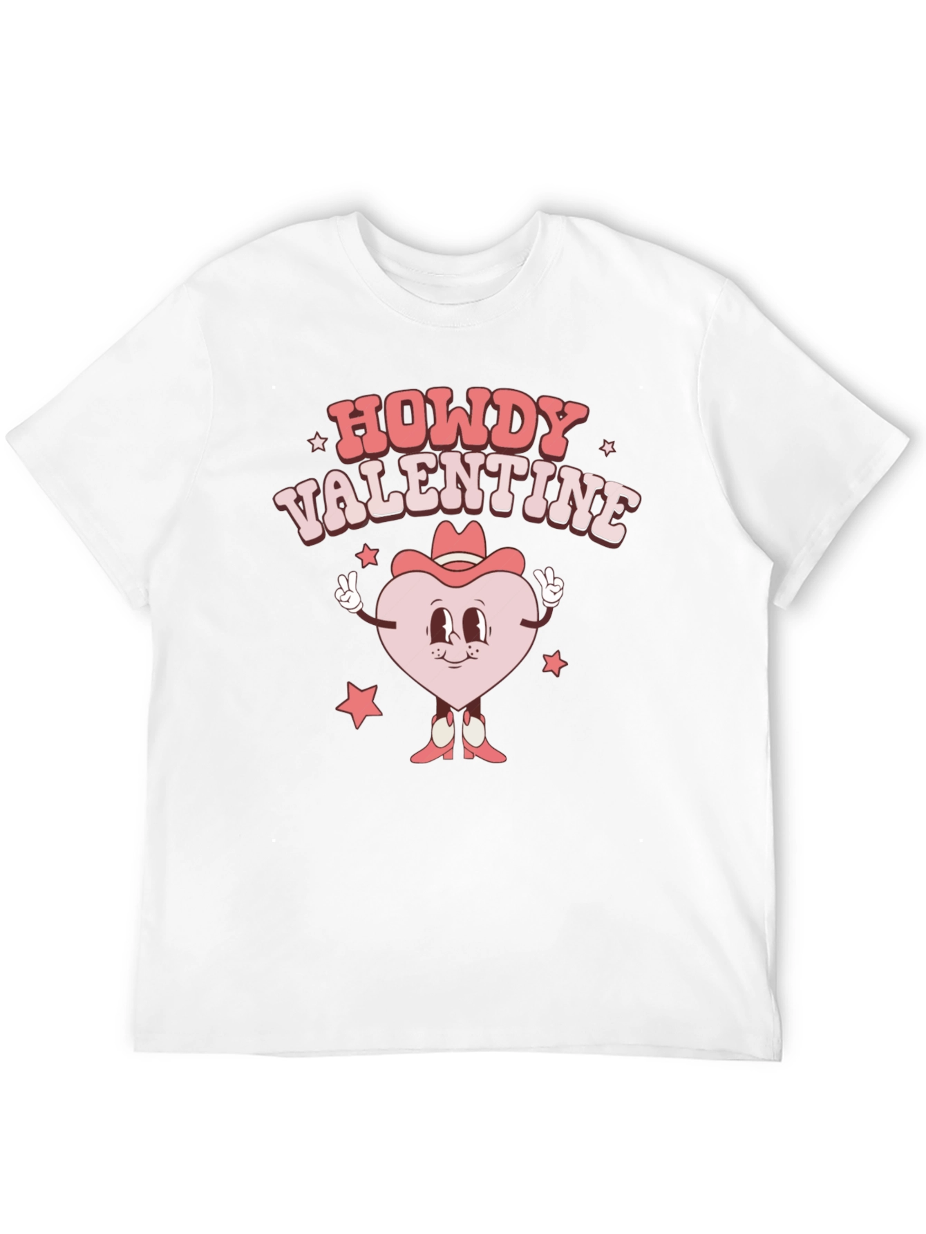 Howdy Valentine Black T-Shirt - Country Style