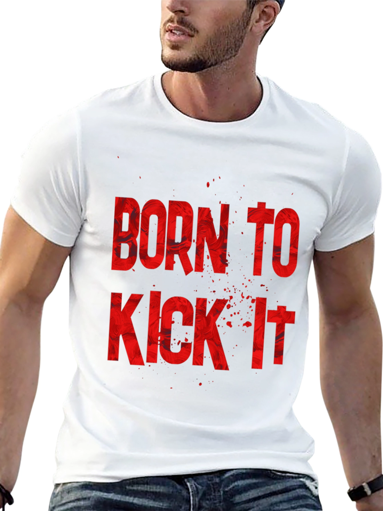 Born to Kick It Graphic T-Shirt