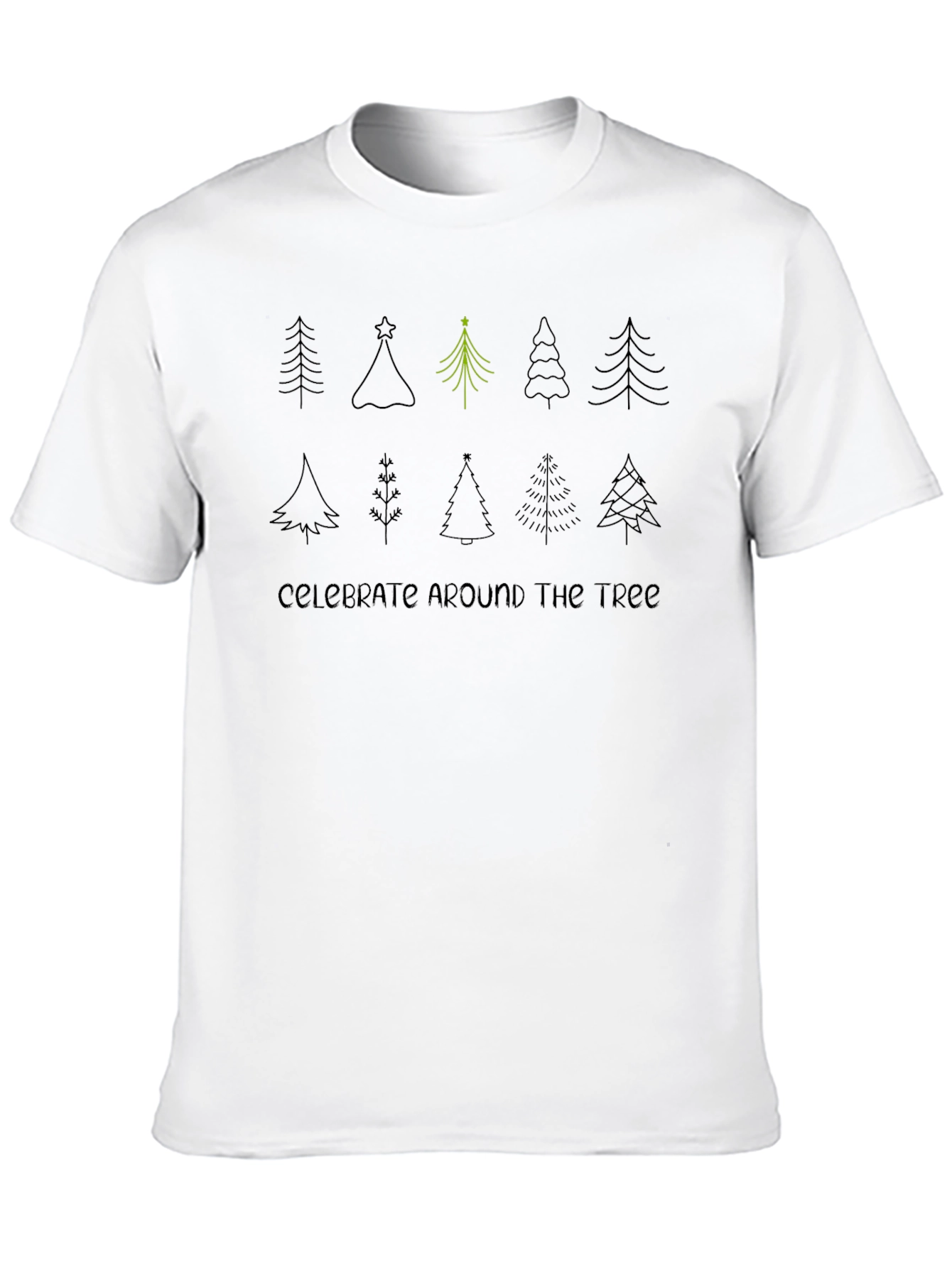 Celebrate Around the Tree Holiday T-Shirt