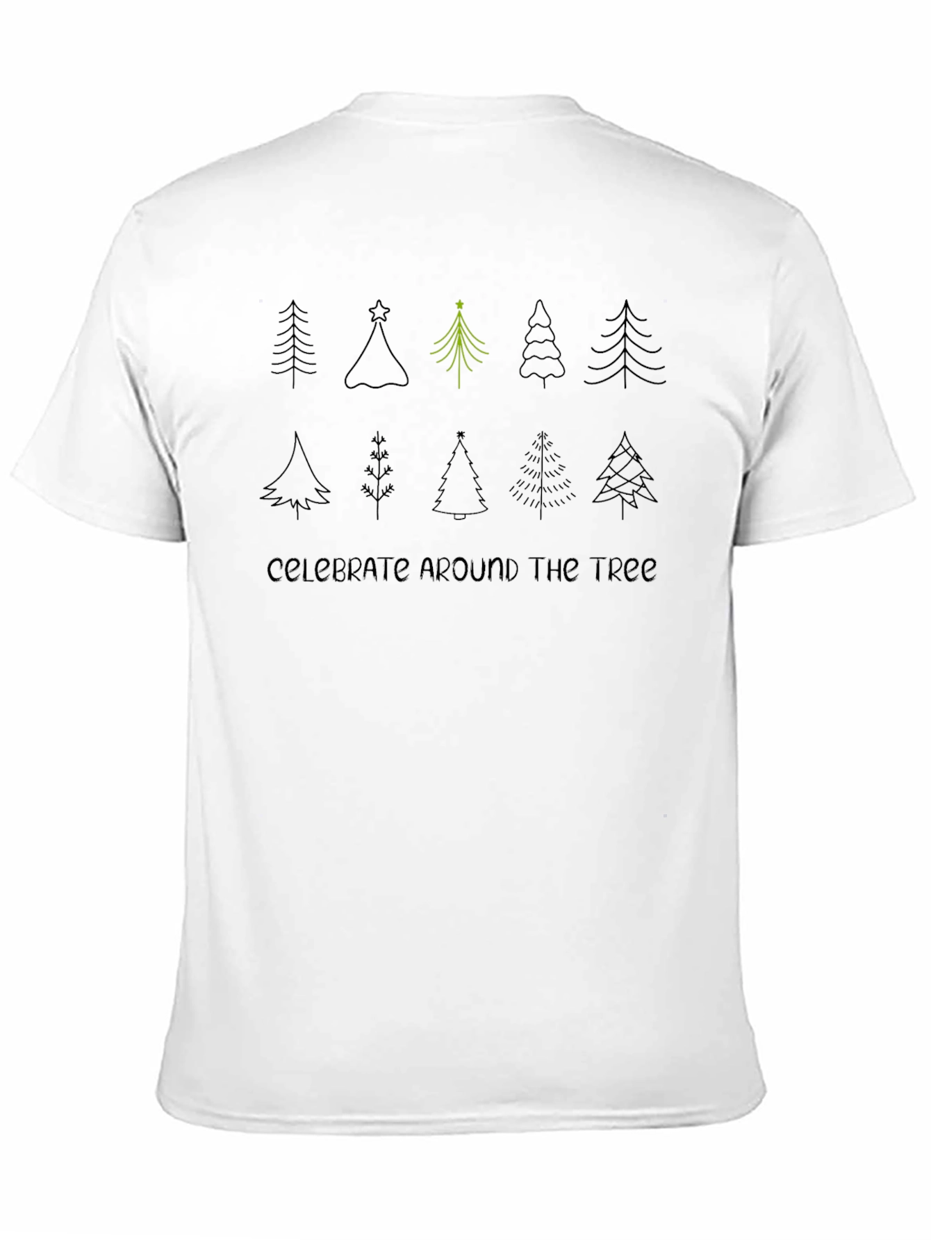 Celebrate Around the Tree Holiday T-Shirt