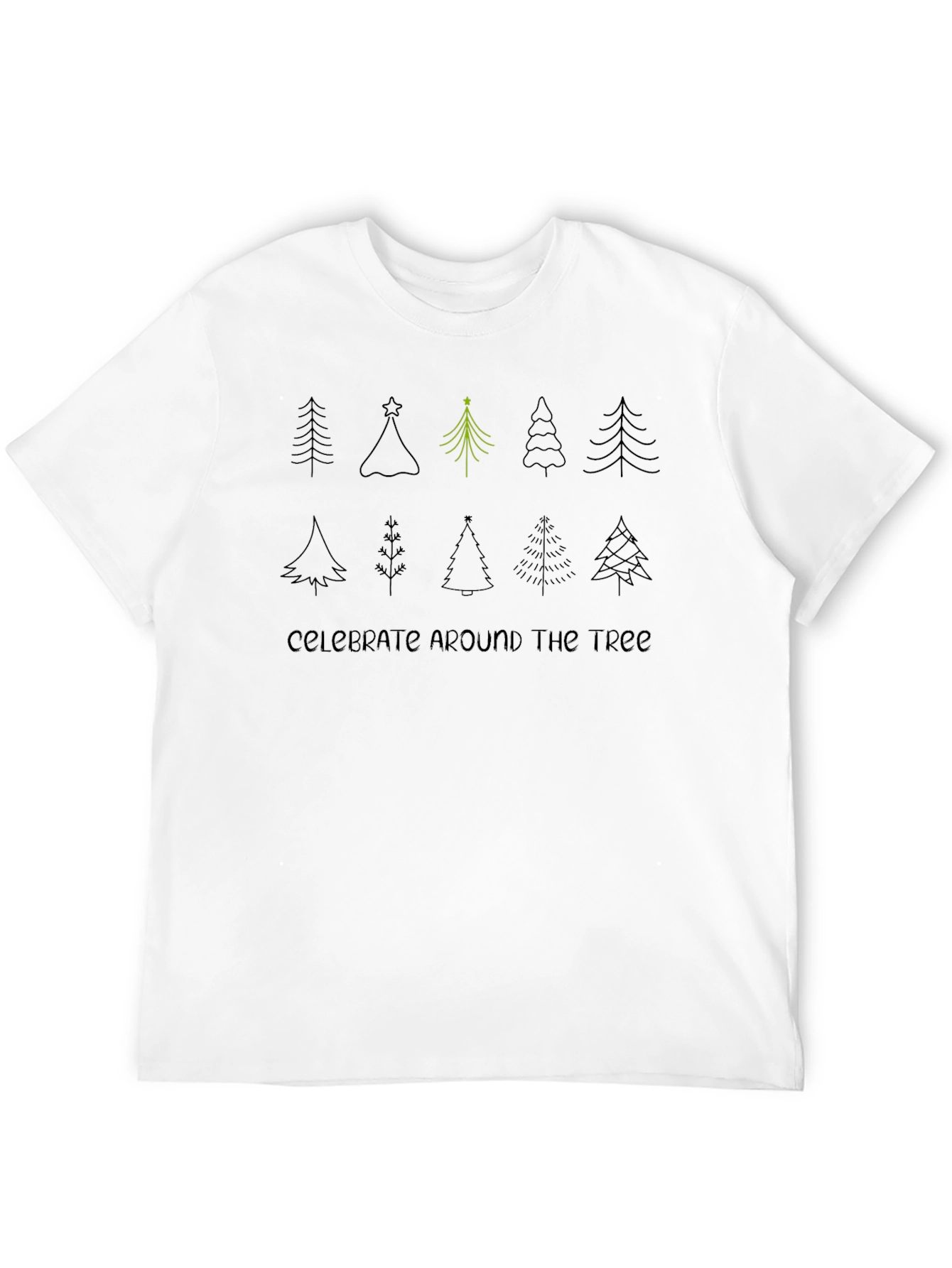 Celebrate Around the Tree Holiday T-Shirt