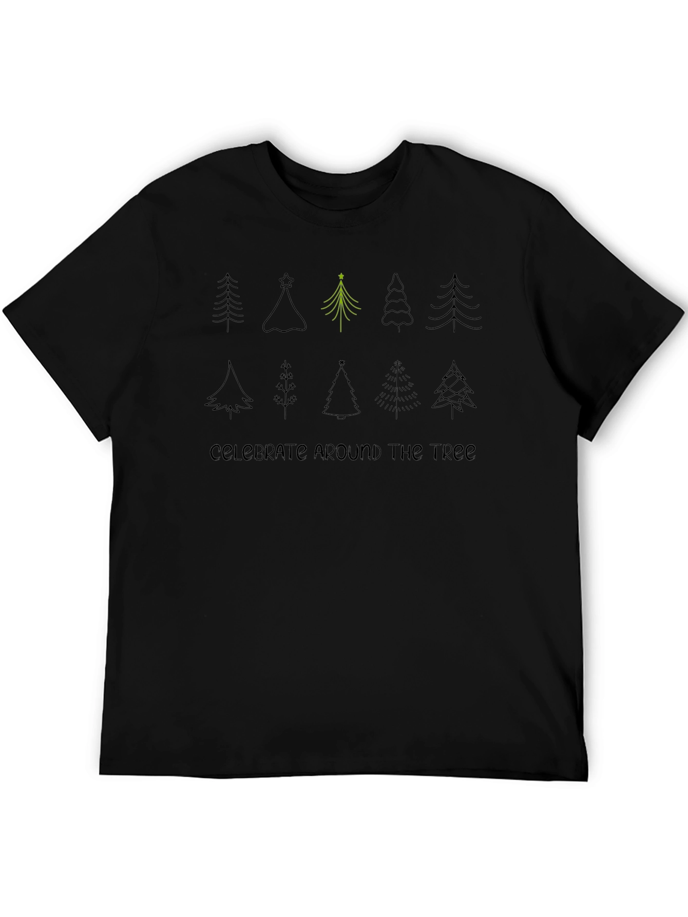 Celebrate Around the Tree Holiday T-Shirt