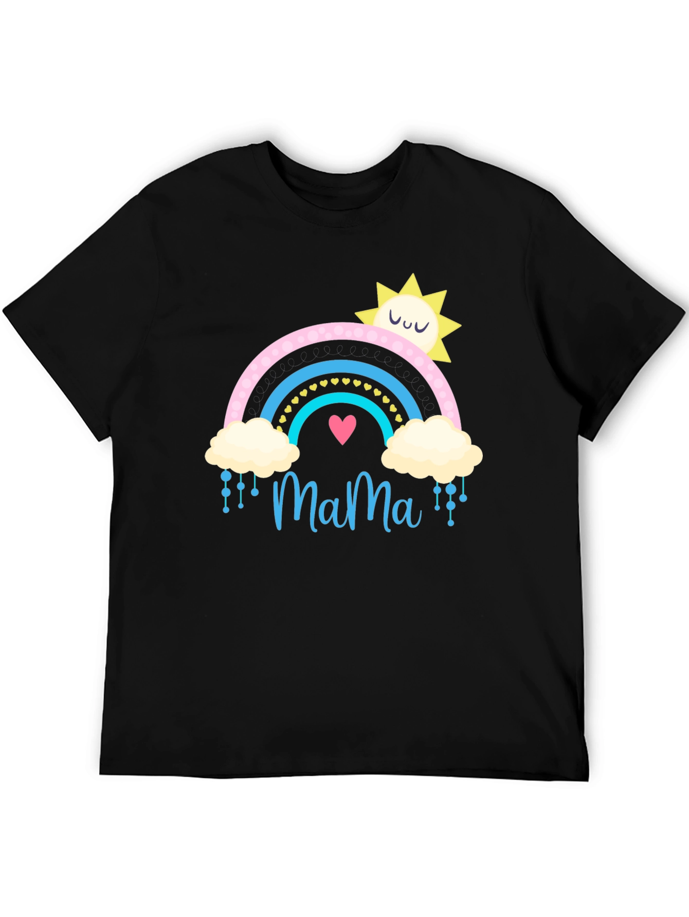 Mama Rainbow Graphic T-Shirt